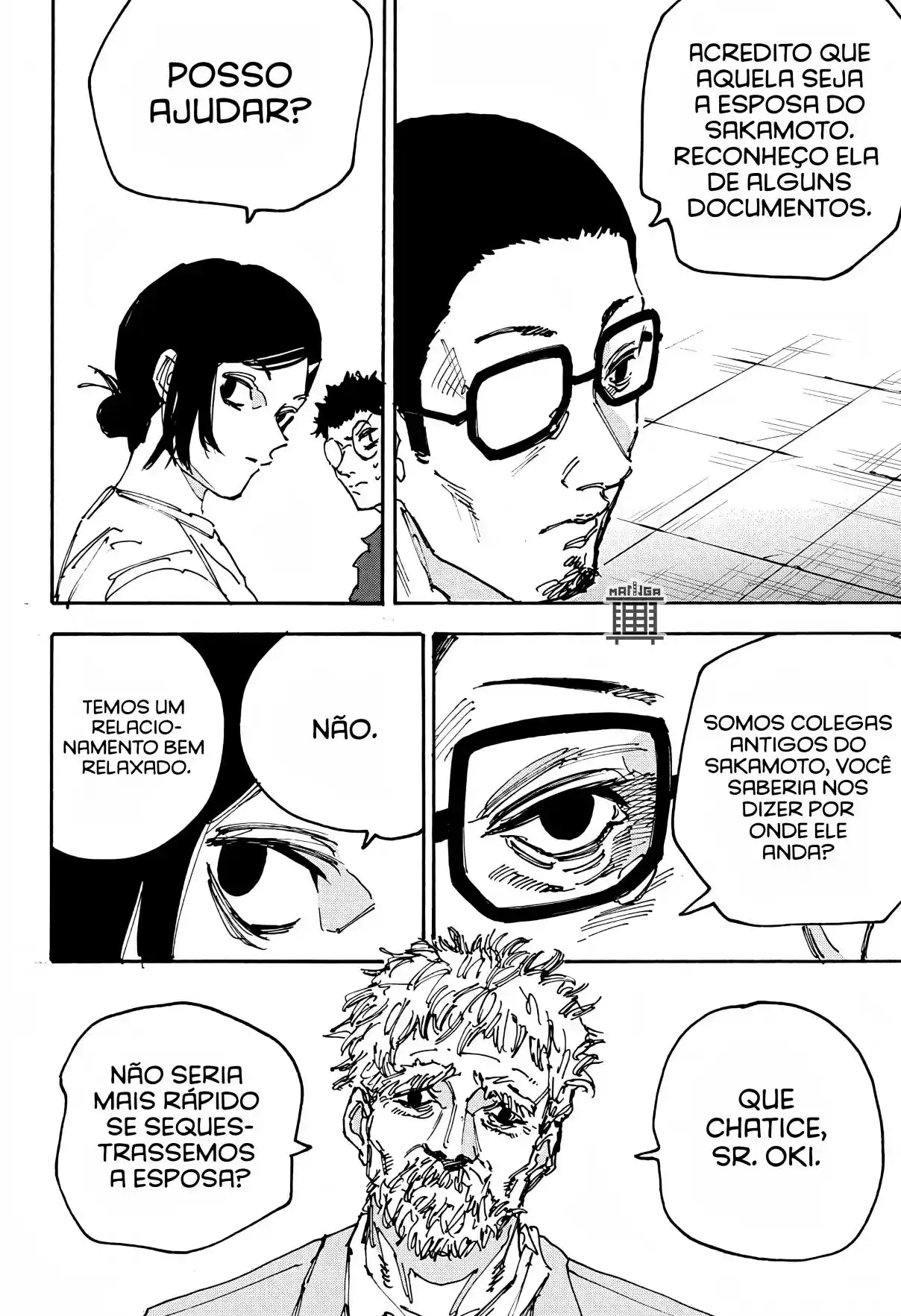 Read Sakamoto Days PT-BR Manga Online