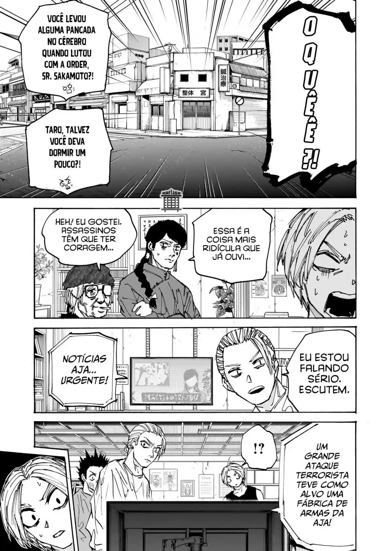Read Sakamoto Days PT-BR Manga Online