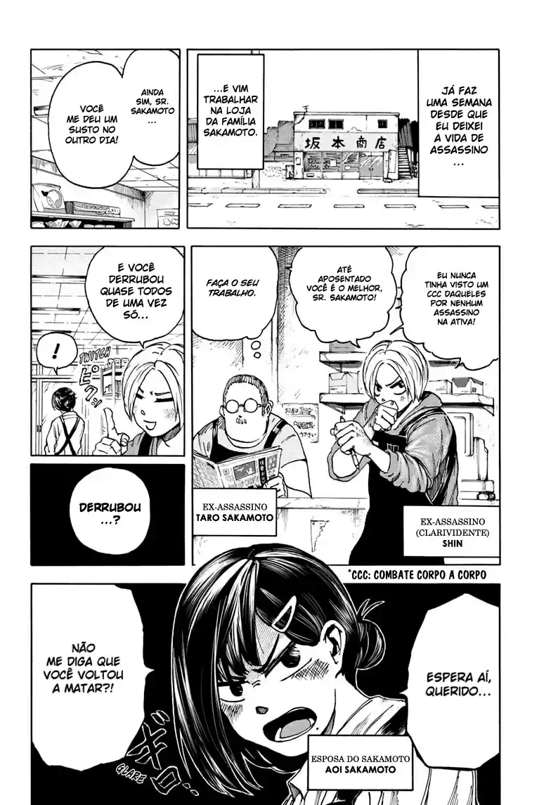 Read Sakamoto Days PT-BR Manga Online