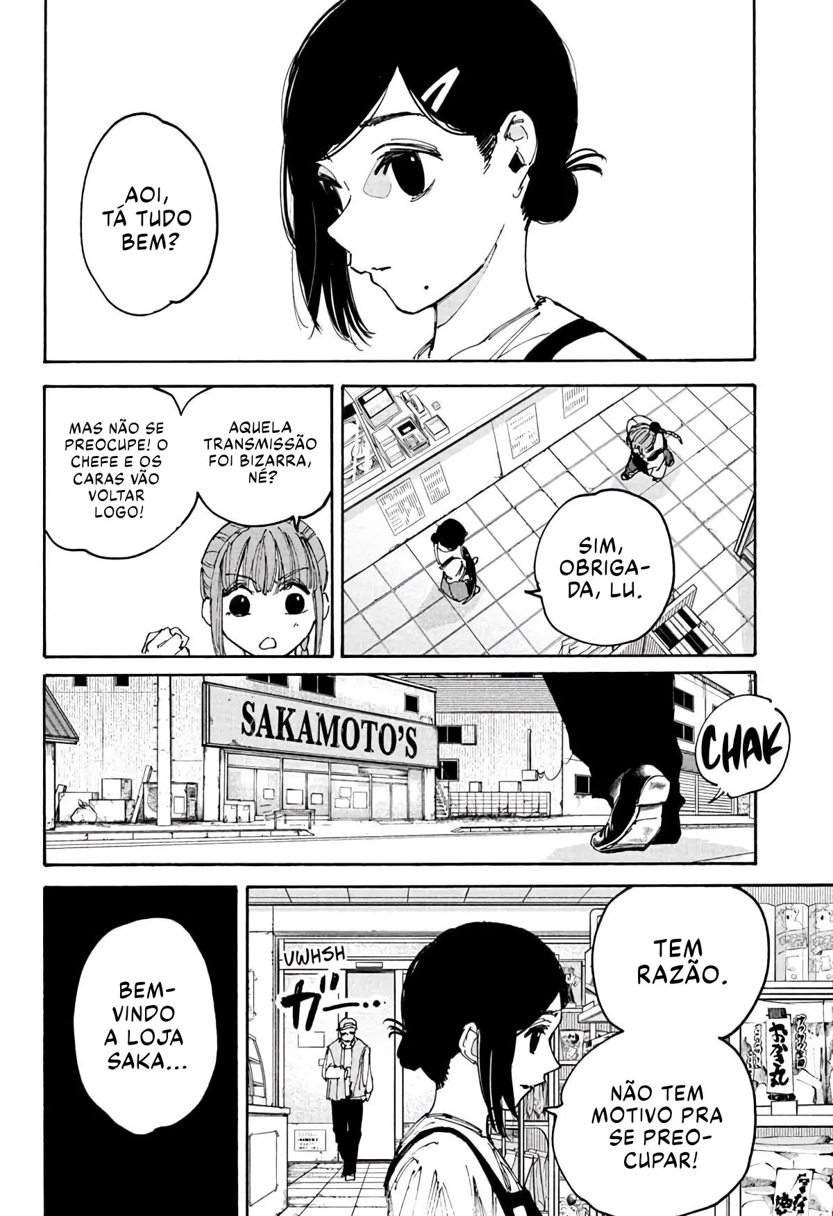 Read Sakamoto Days PT-BR Manga Online