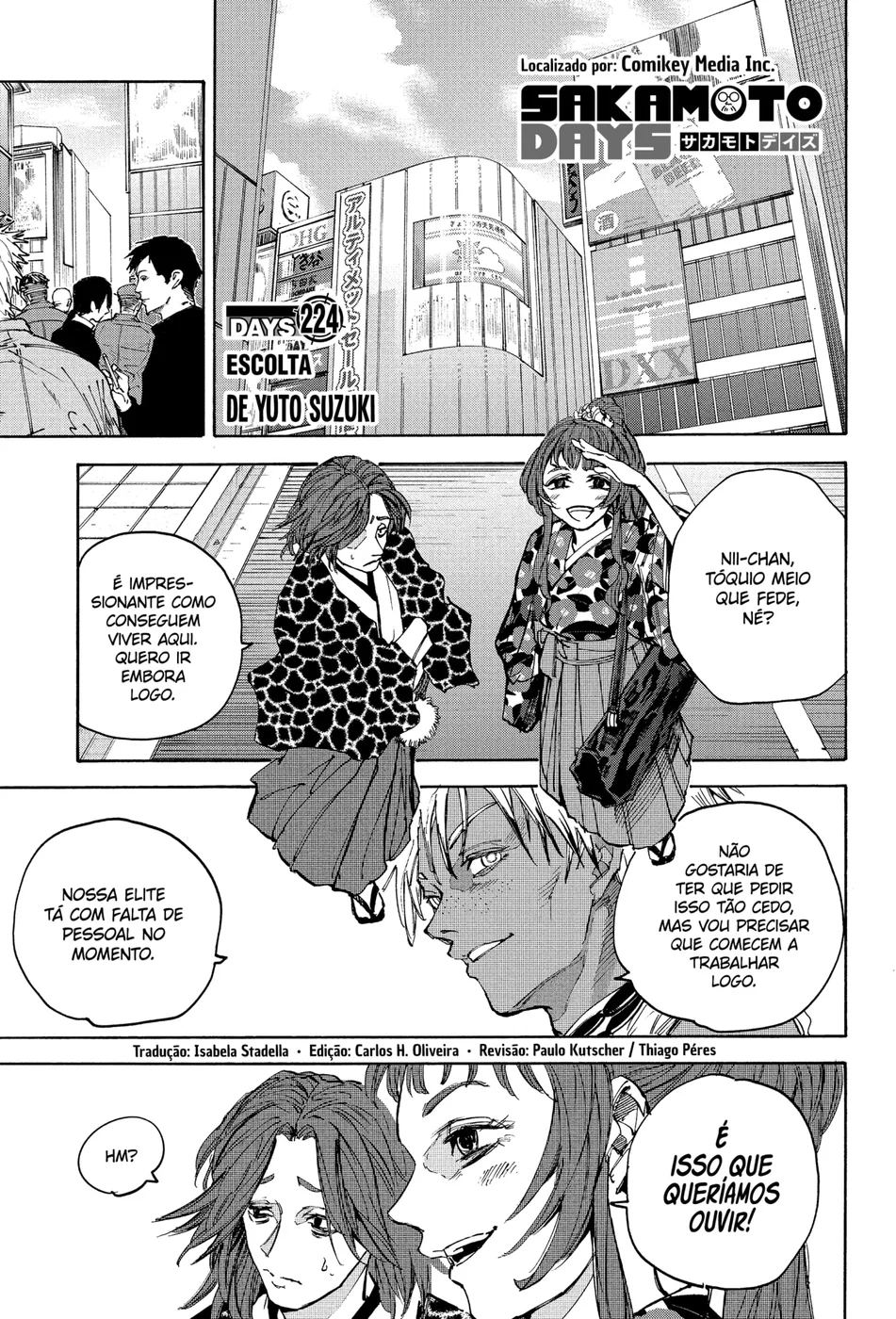 Read Sakamoto Days PT-BR Manga Online