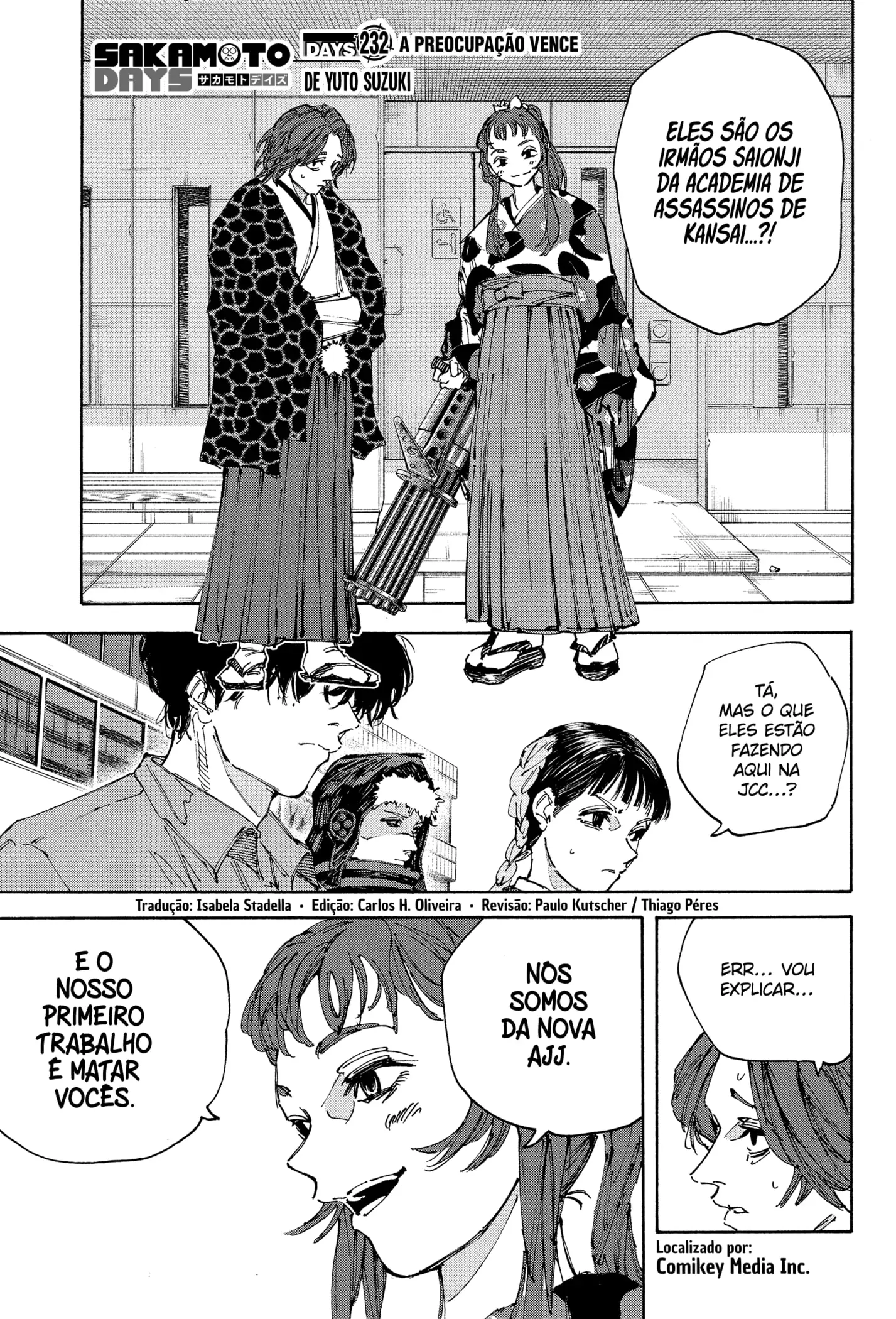 Read Sakamoto Days PT-BR Manga Online