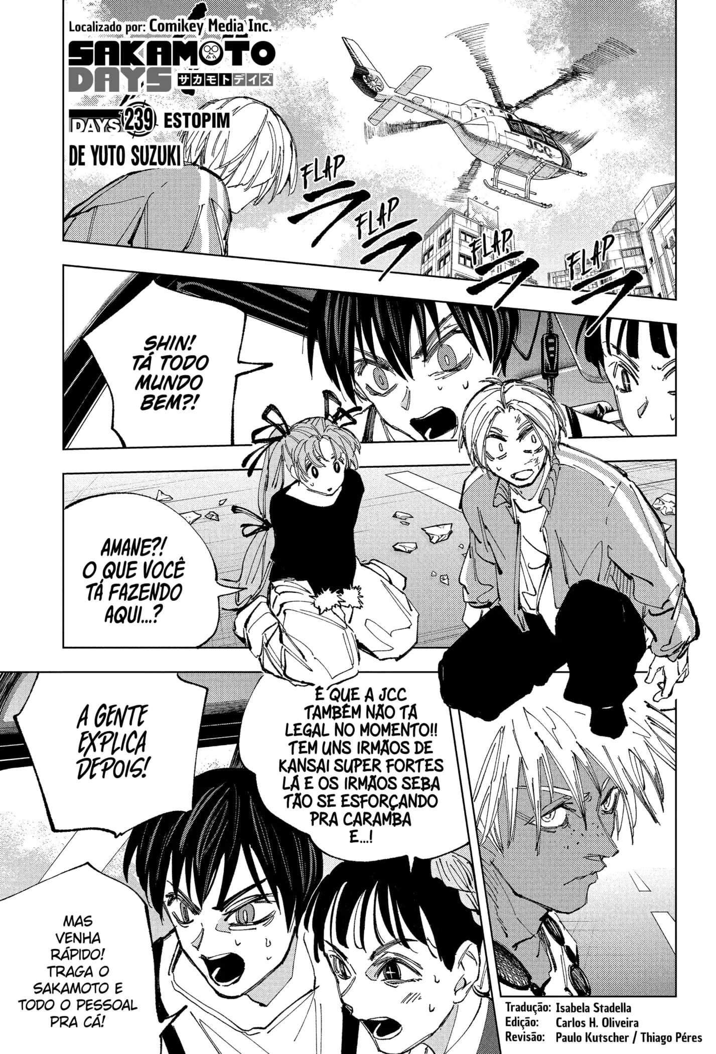 Read Sakamoto Days PT-BR Manga Online