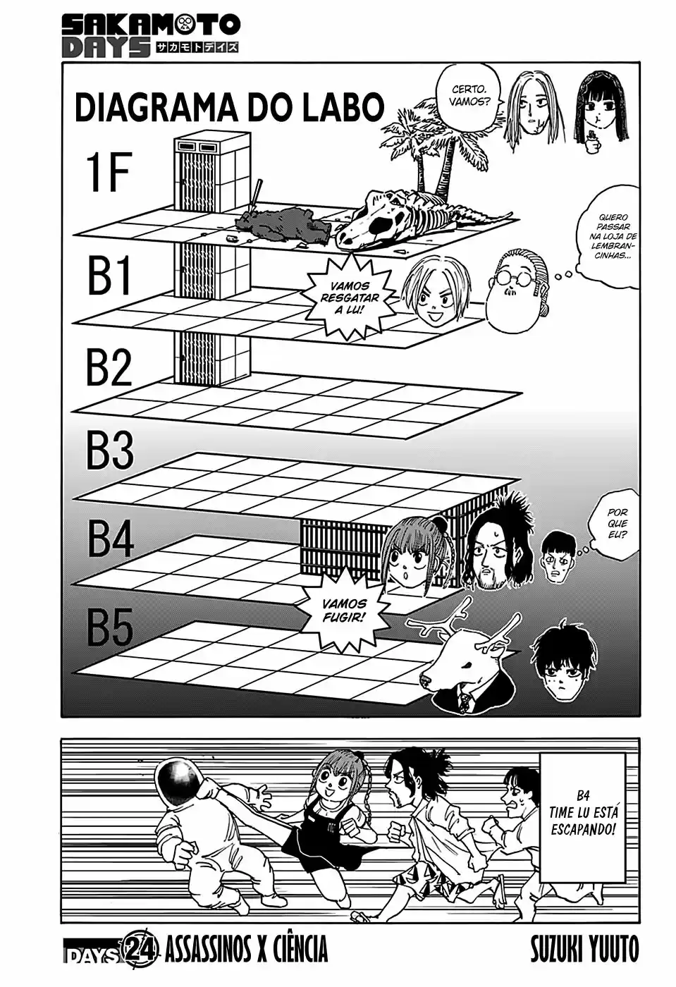 Read Sakamoto Days PT-BR Manga Online