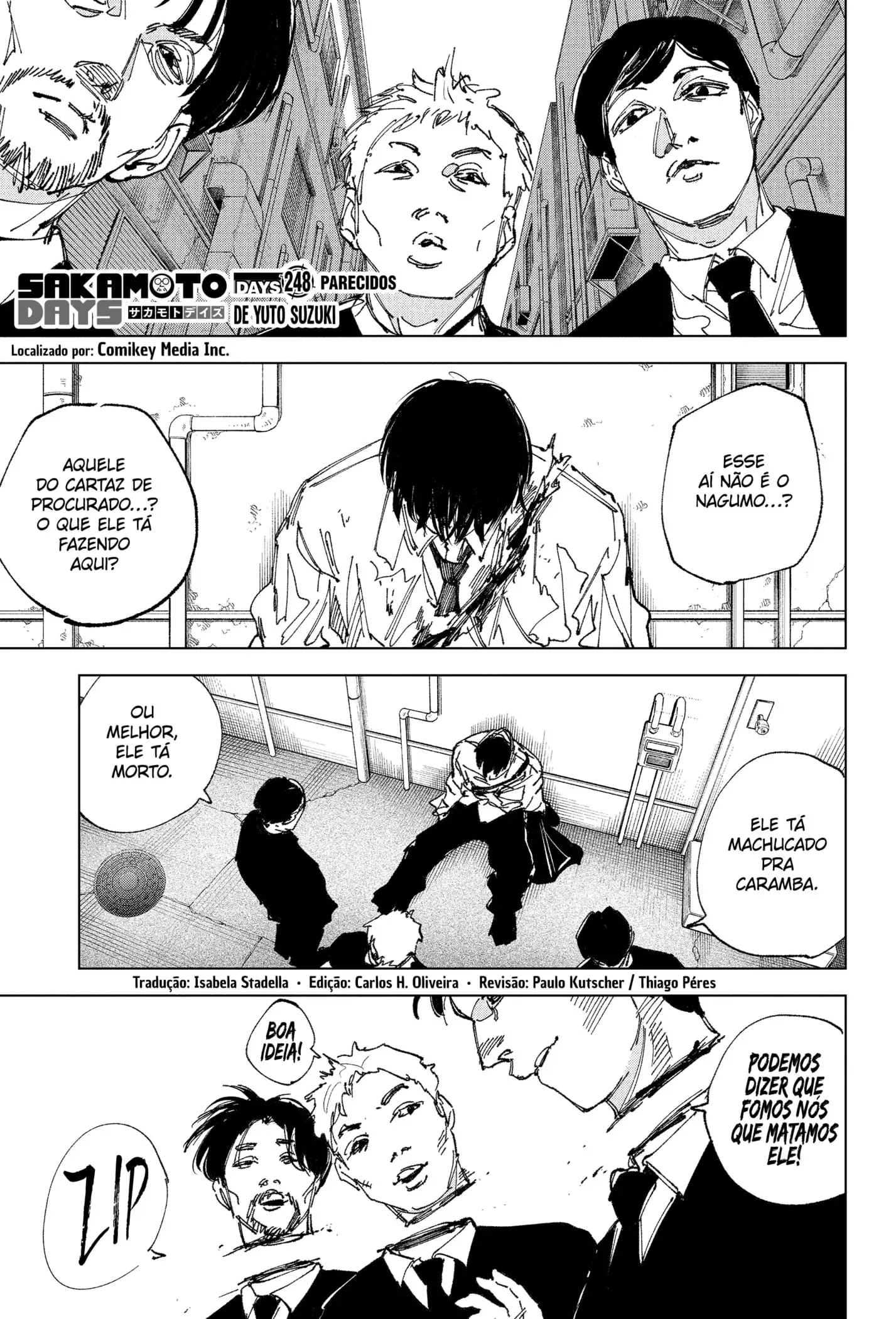 Read Sakamoto Days PT-BR Manga Online