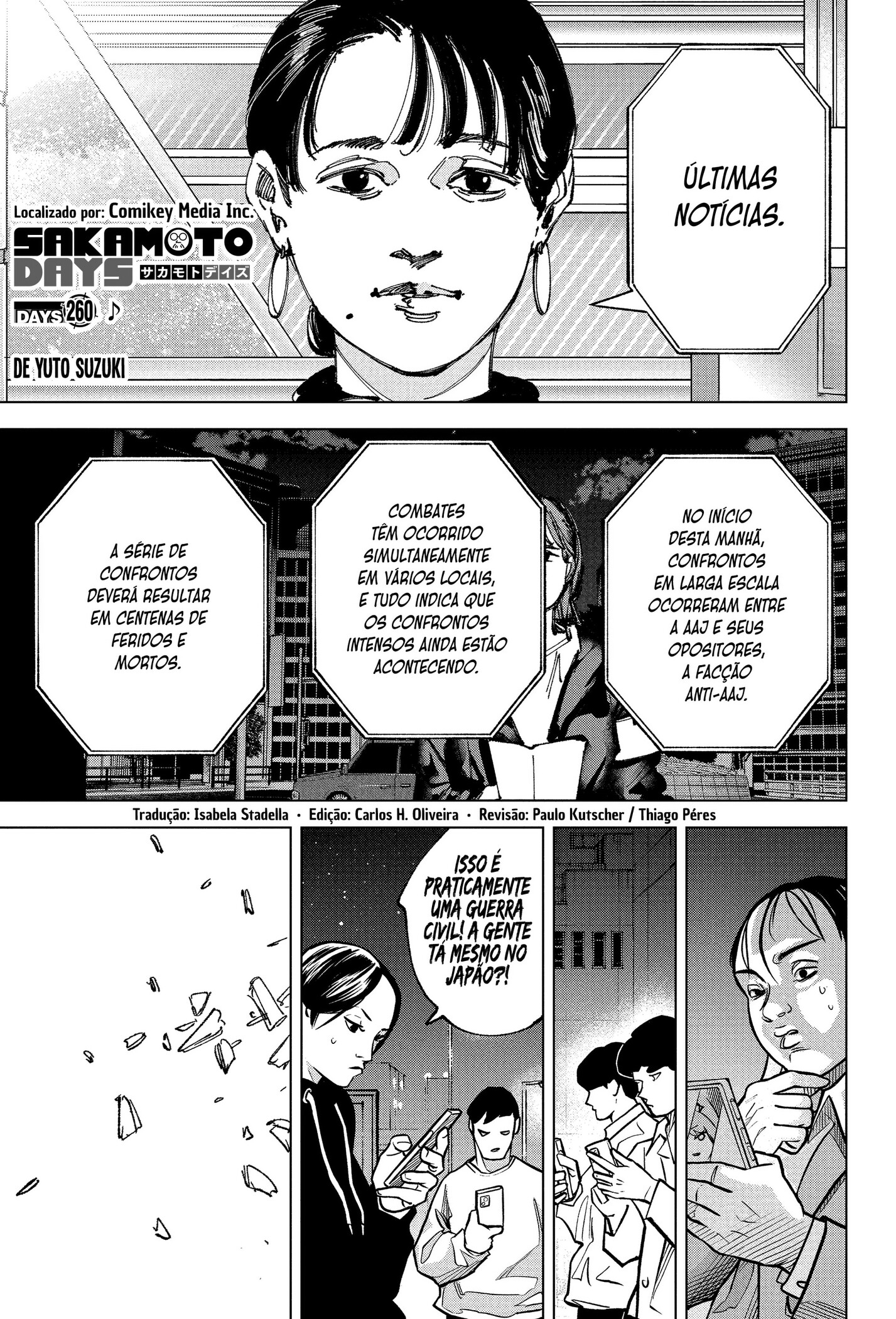 Read Sakamoto Days PT-BR Manga Online