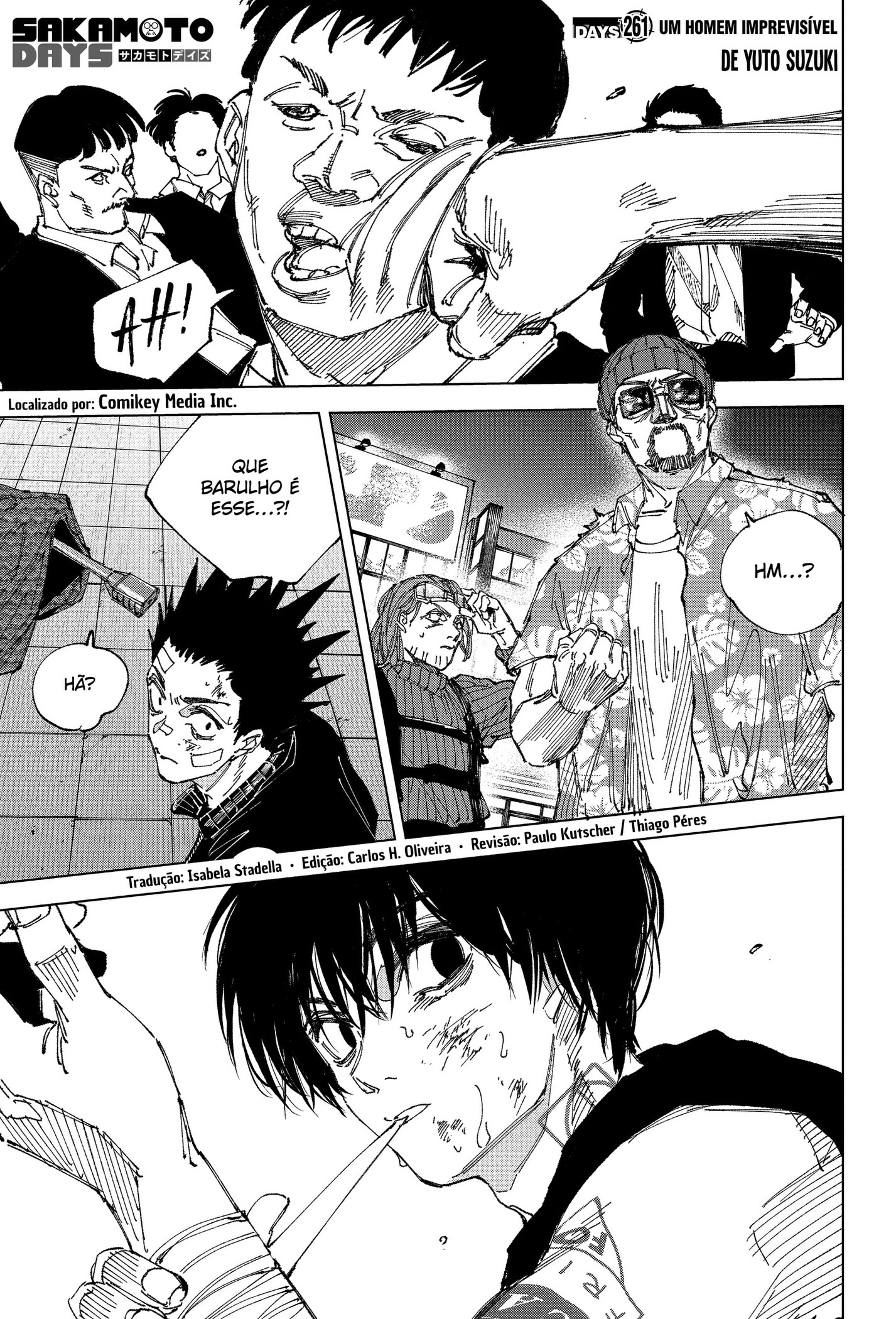 Read Sakamoto Days PT-BR Manga Online