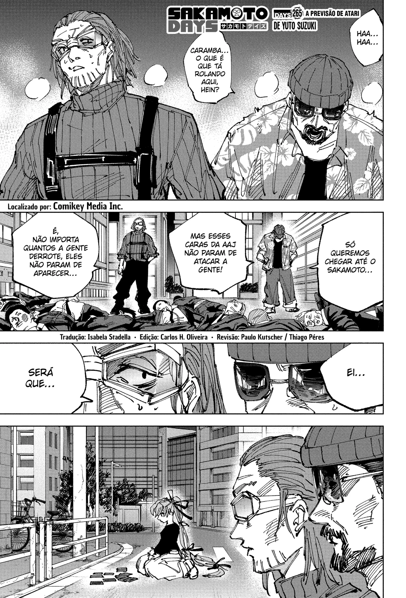 Read Sakamoto Days PT-BR Manga Online