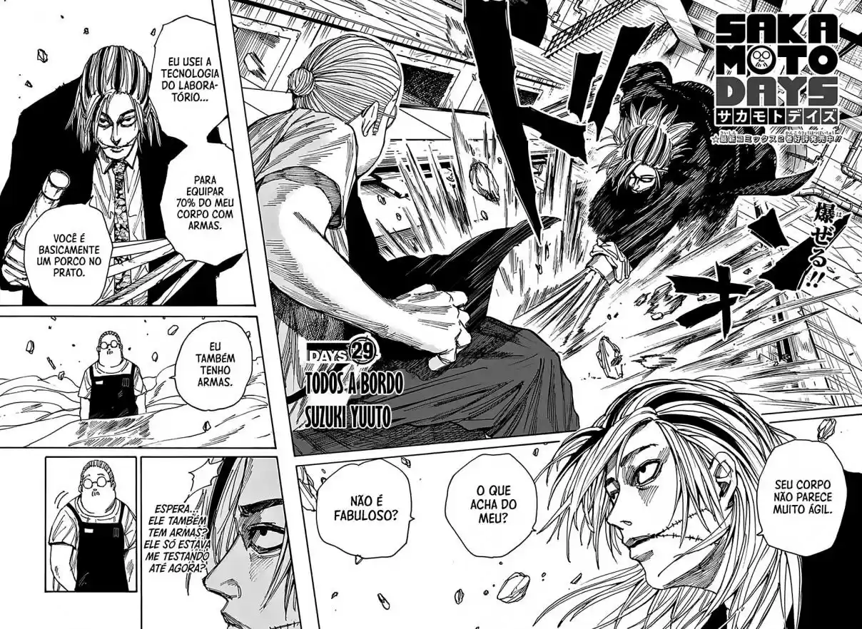 Read Sakamoto Days PT-BR Manga Online