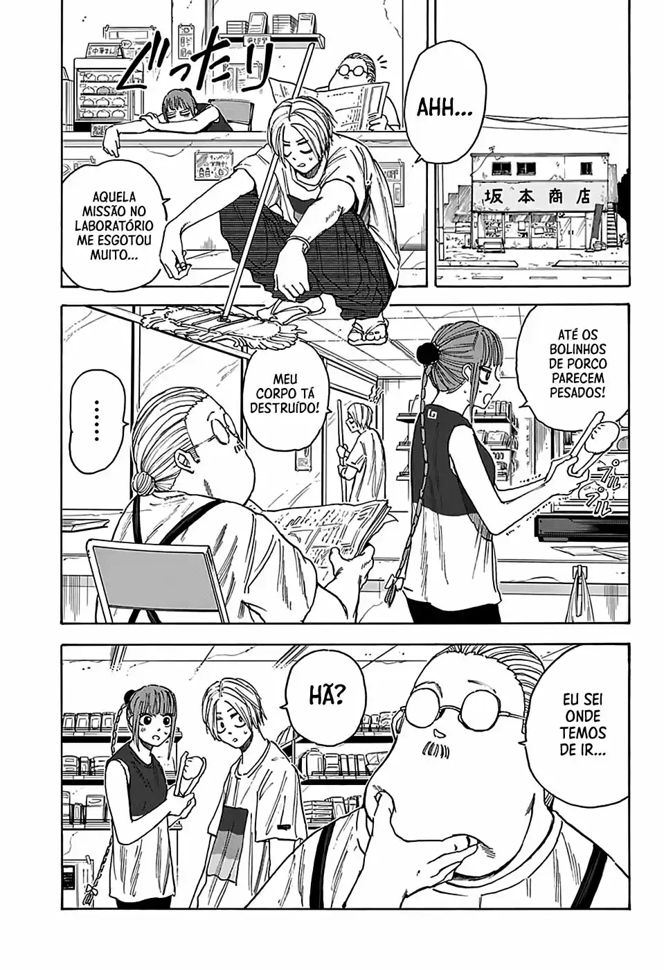 Read Sakamoto Days PT-BR Manga Online