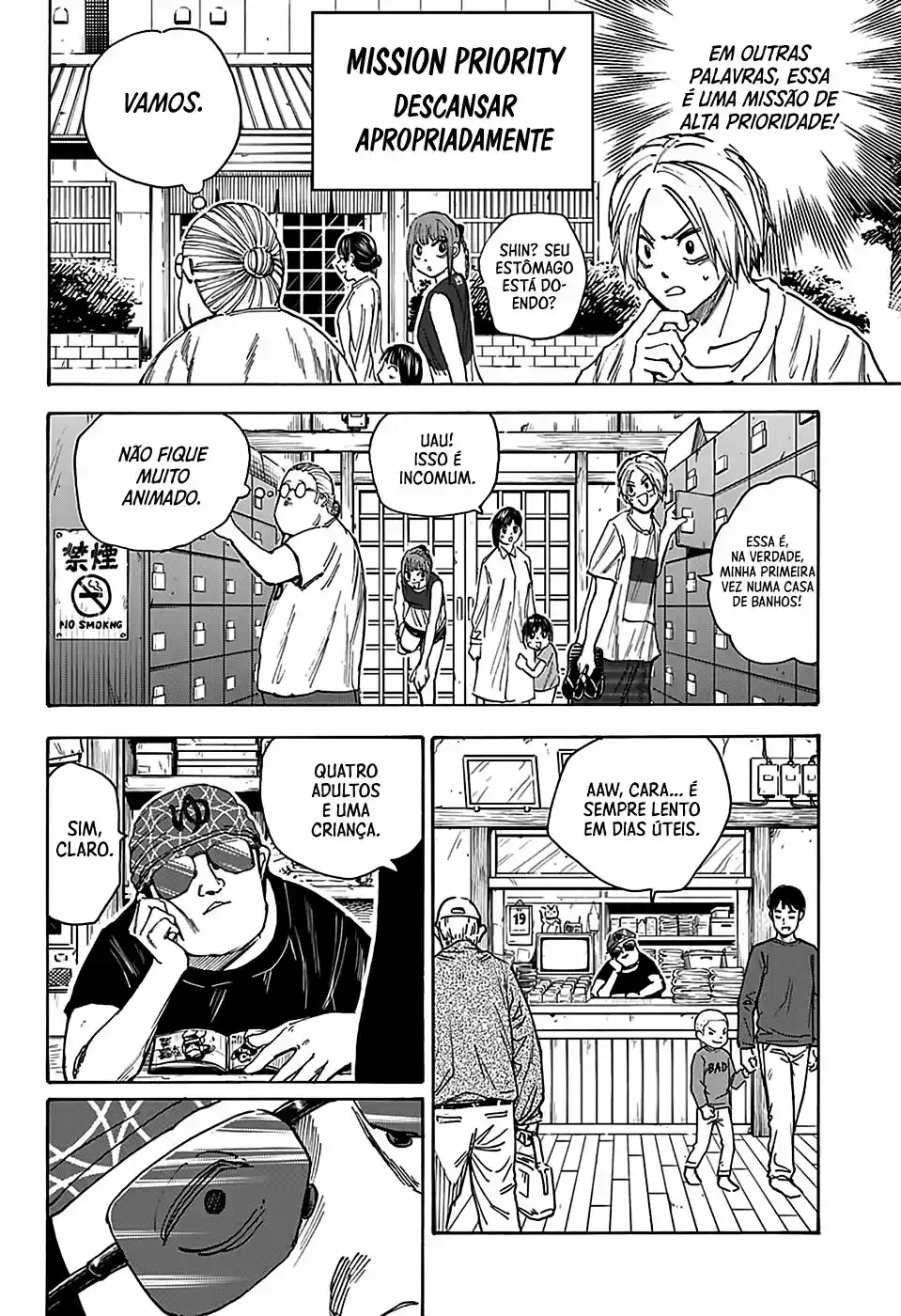 Read Sakamoto Days PT-BR Manga Online