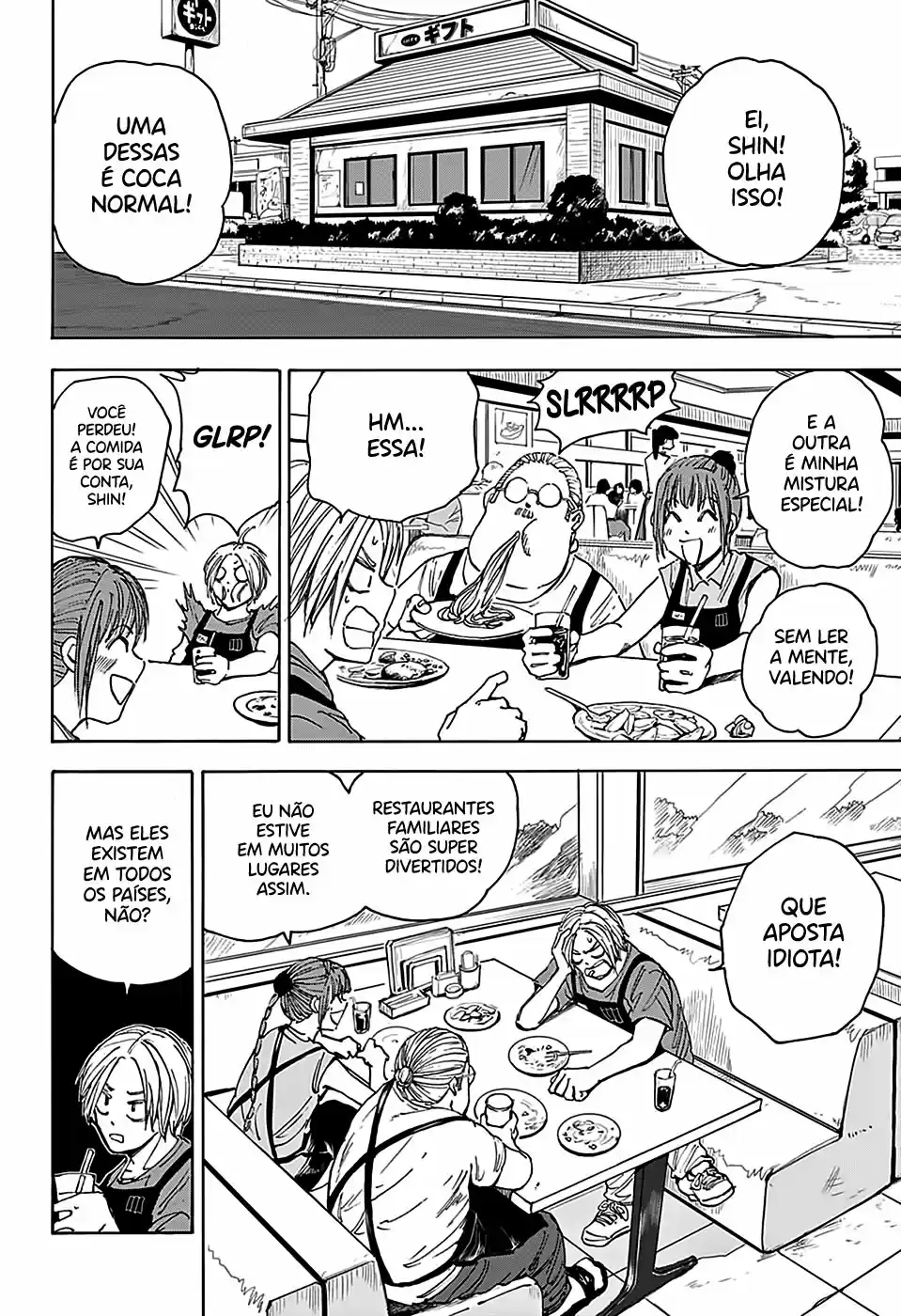 Read Sakamoto Days PT-BR Manga Online