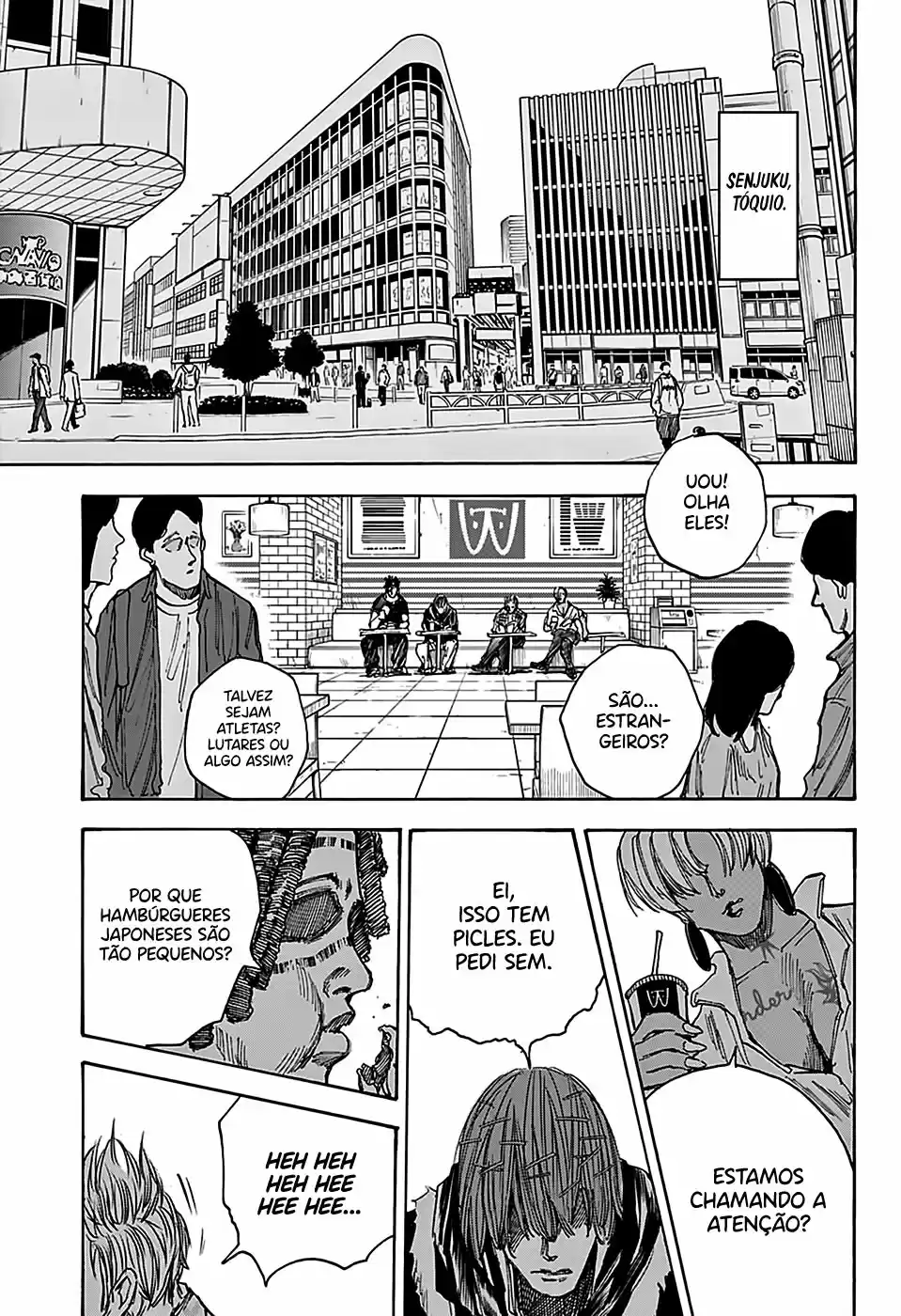 Read Sakamoto Days PT-BR Manga Online