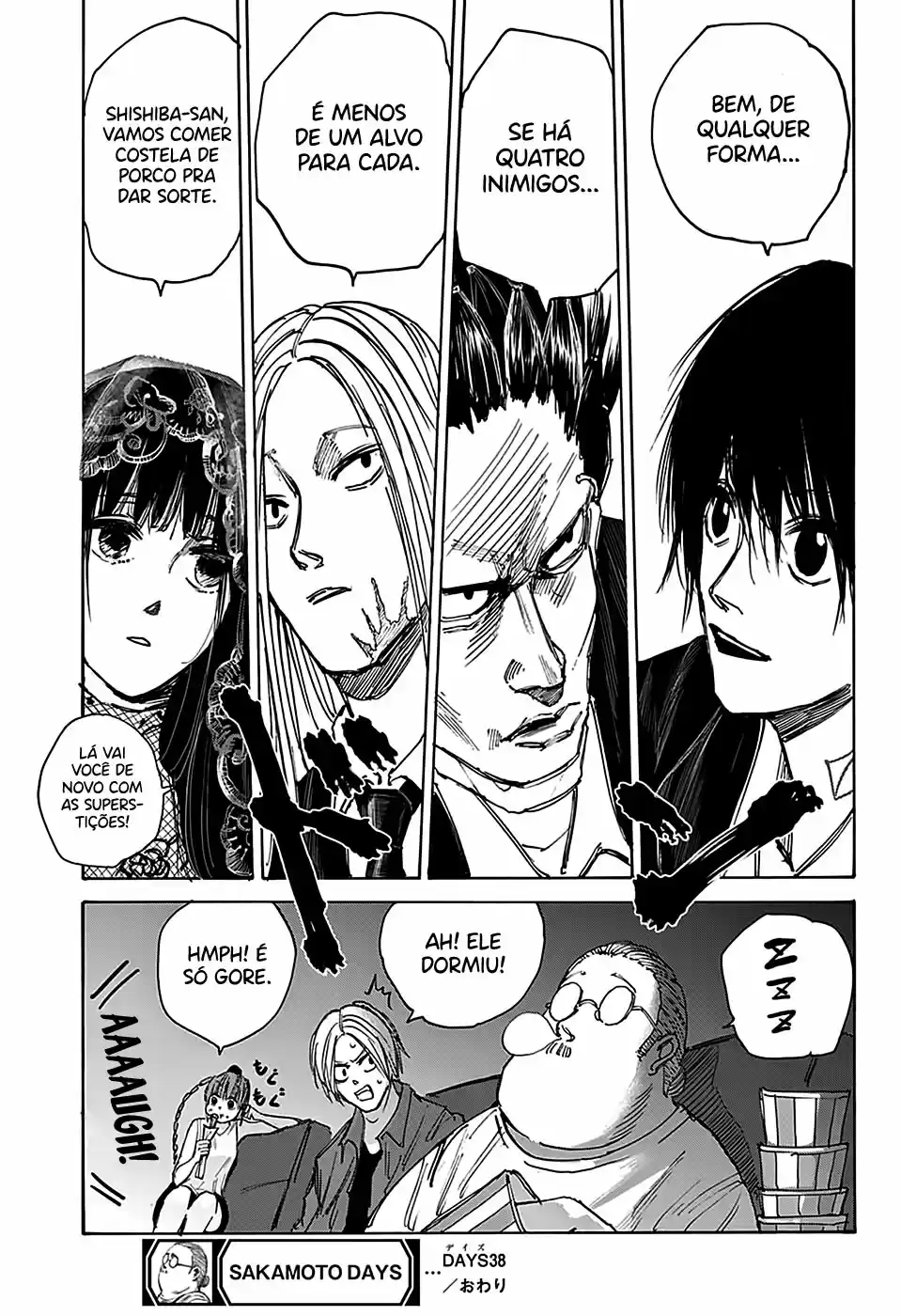Read Sakamoto Days PT-BR Manga Online