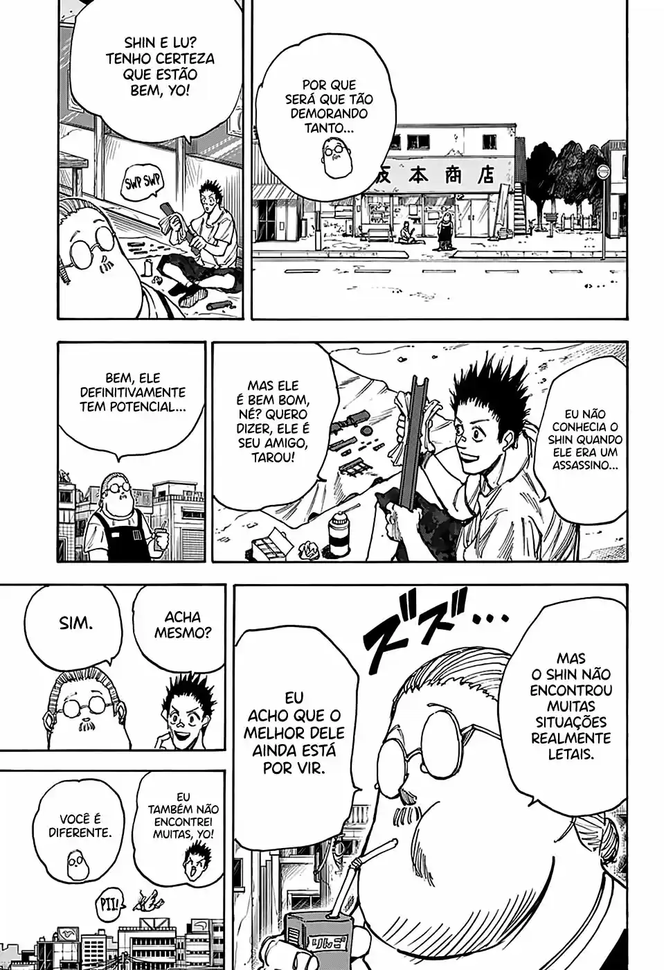 Read Sakamoto Days PT-BR Manga Online