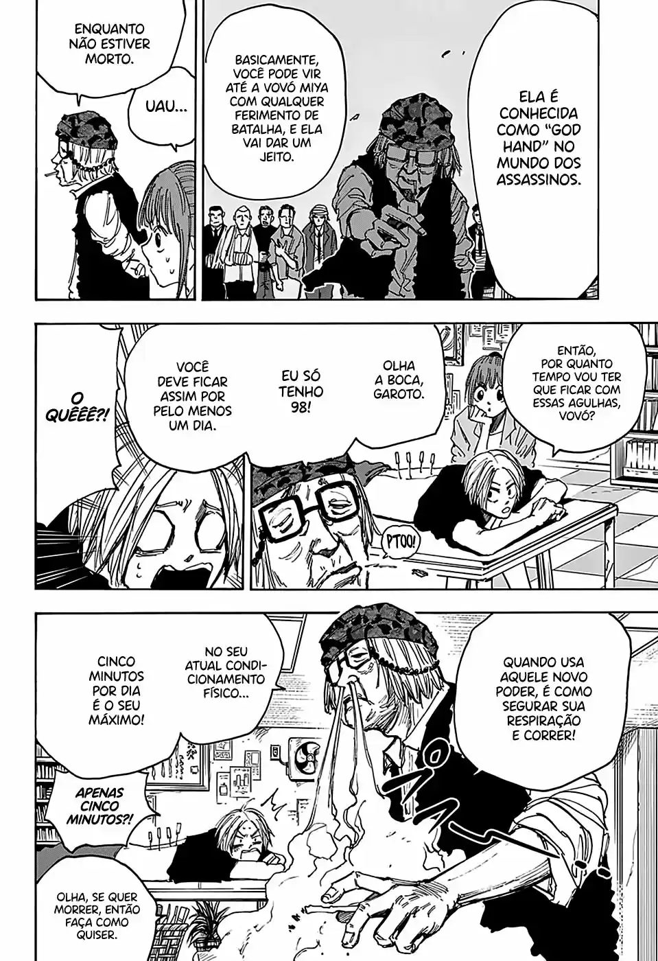 Read Sakamoto Days PT-BR Manga Online
