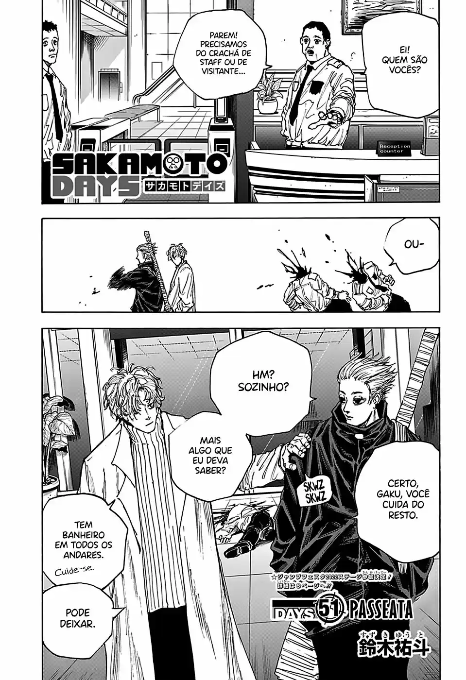 Read Sakamoto Days PT-BR Manga Online