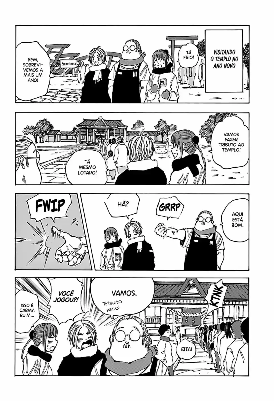 Read Sakamoto Days PT-BR Manga Online