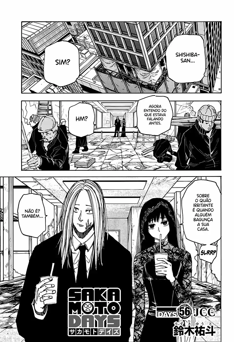 Read Sakamoto Days PT-BR Manga Online