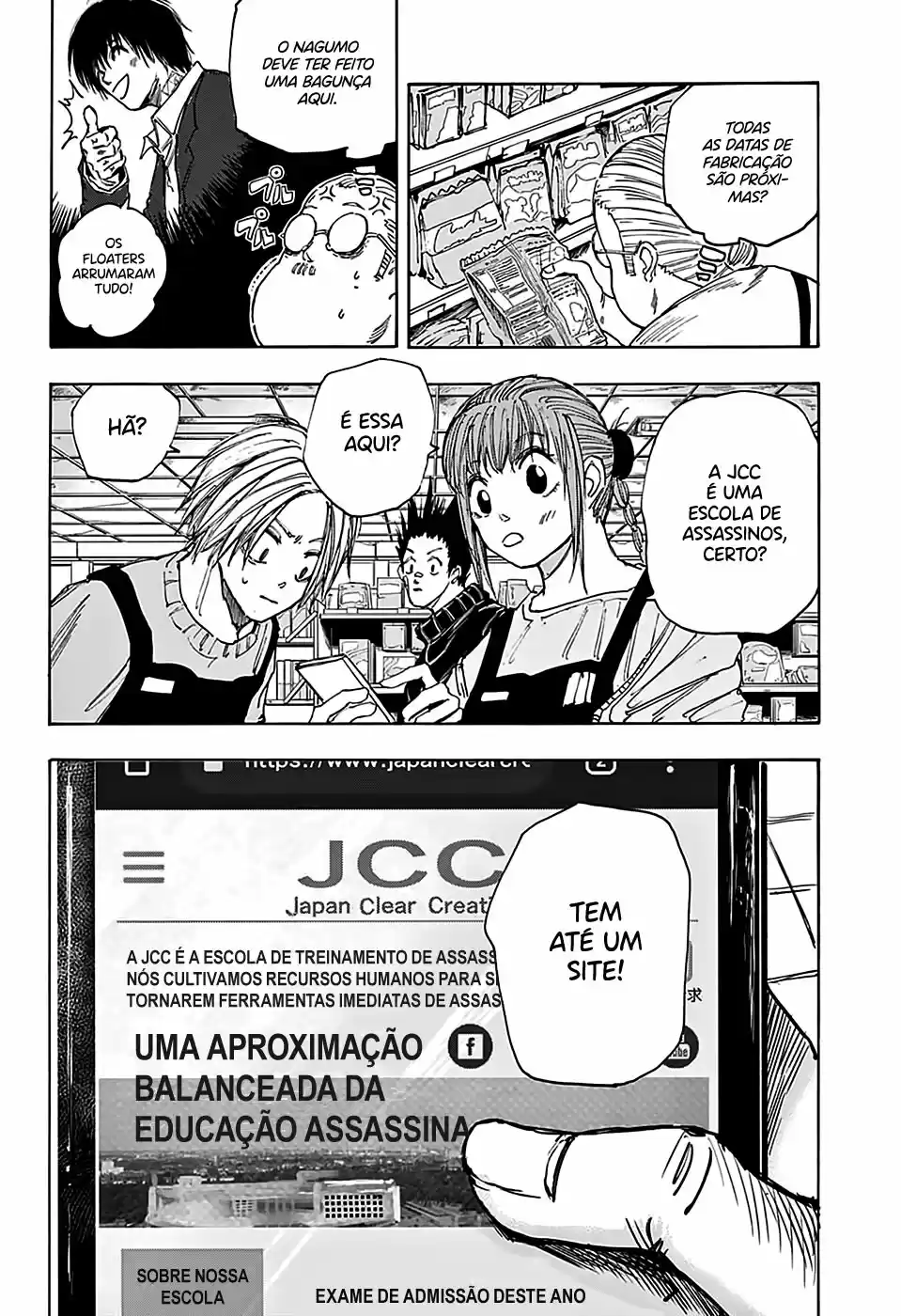 Read Sakamoto Days PT-BR Manga Online