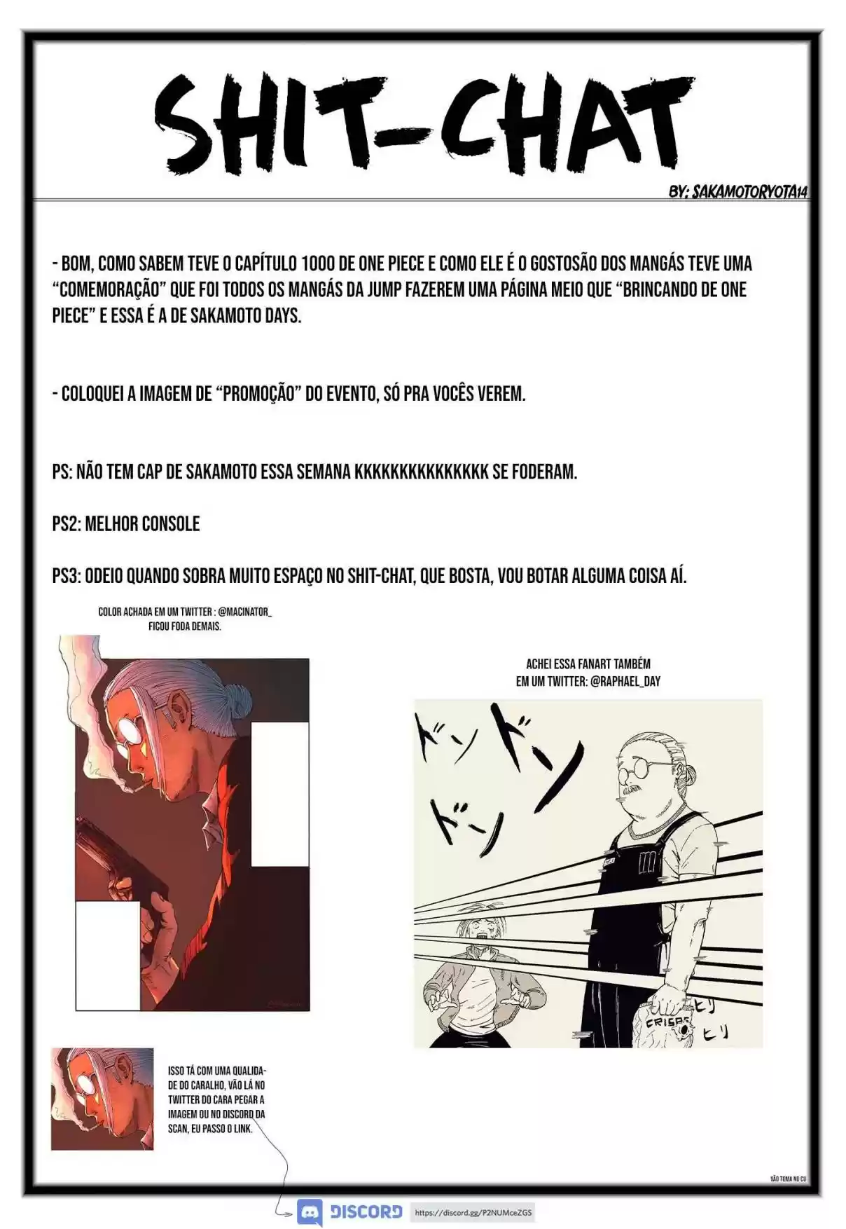 Read Sakamoto Days PT-BR Manga Online
