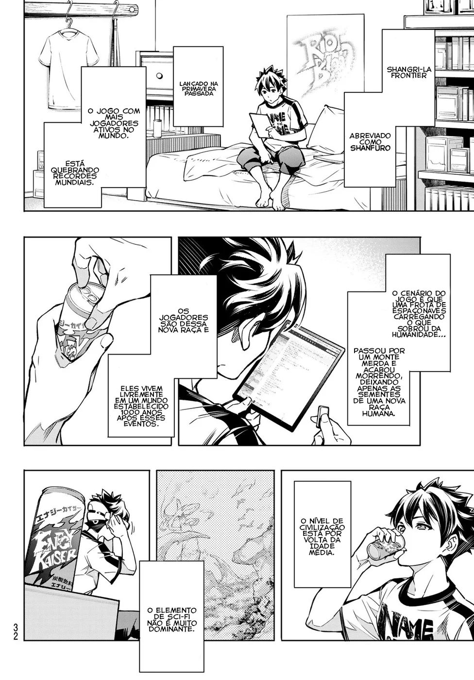 Read Shangri-La Frontier PT-BR Manga Online
