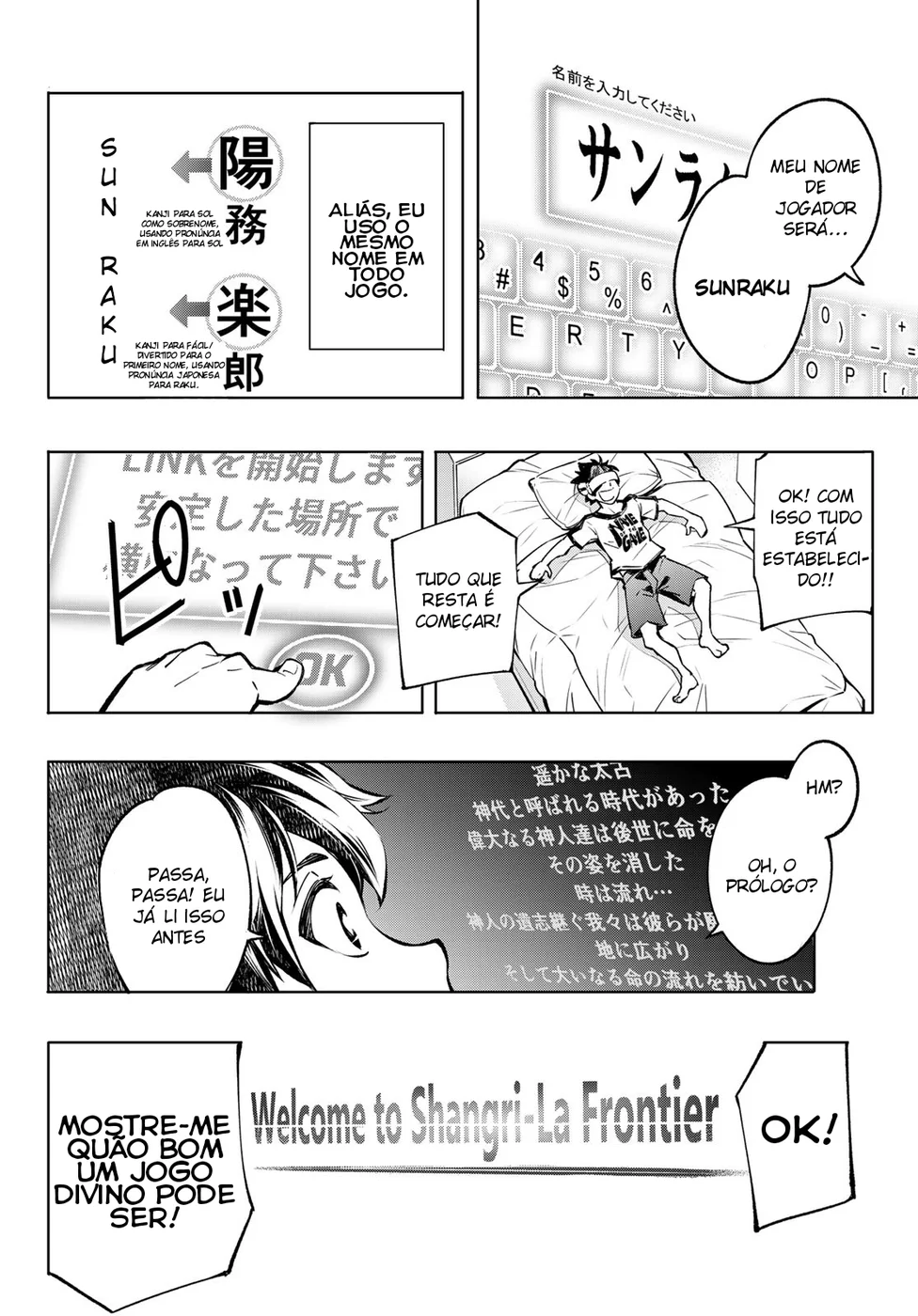 Read Shangri-La Frontier PT-BR Manga Online