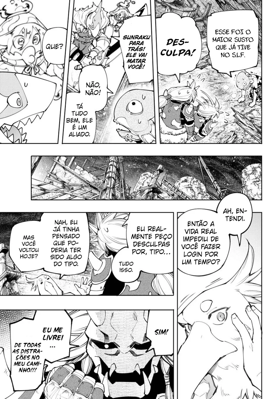 Read Shangri-La Frontier PT-BR Manga Online