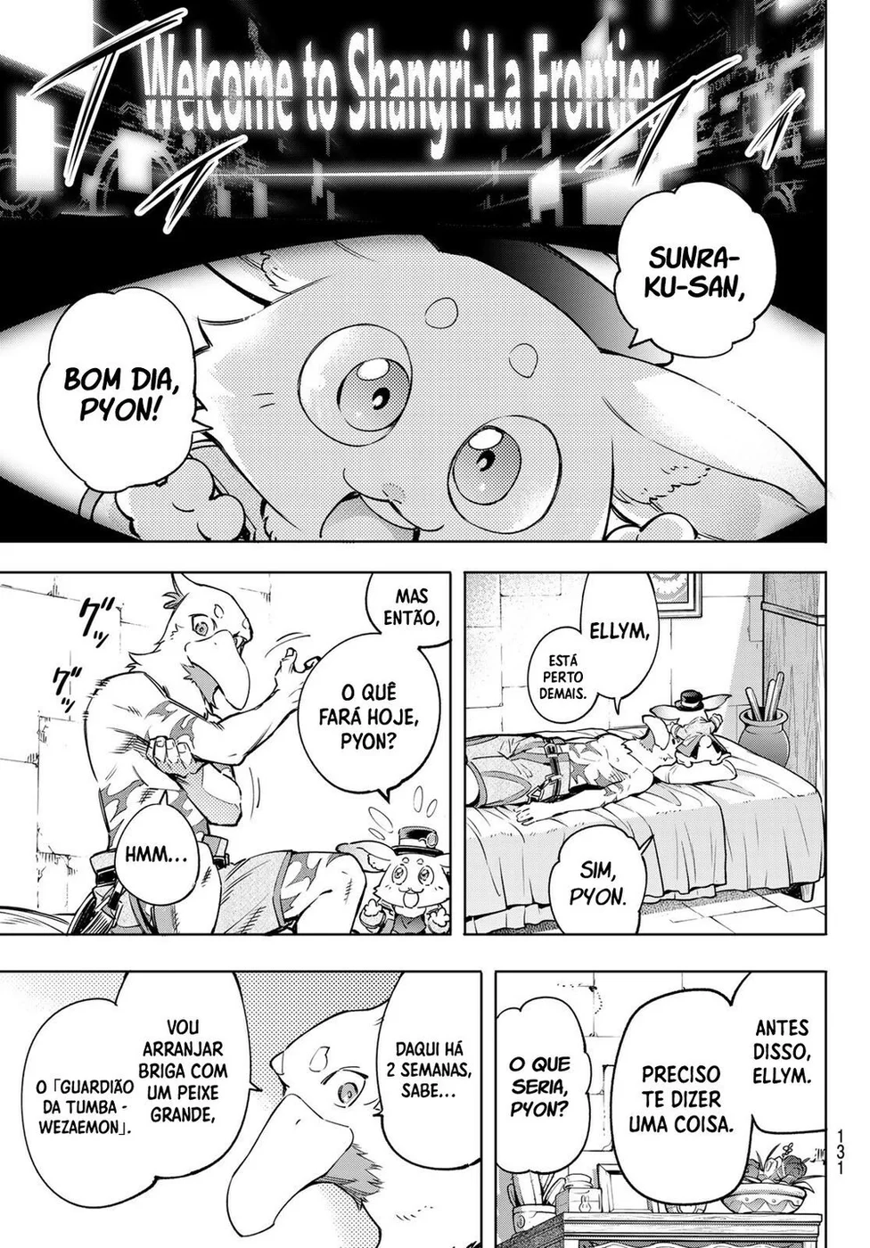 Read Shangri-La Frontier PT-BR Manga Online