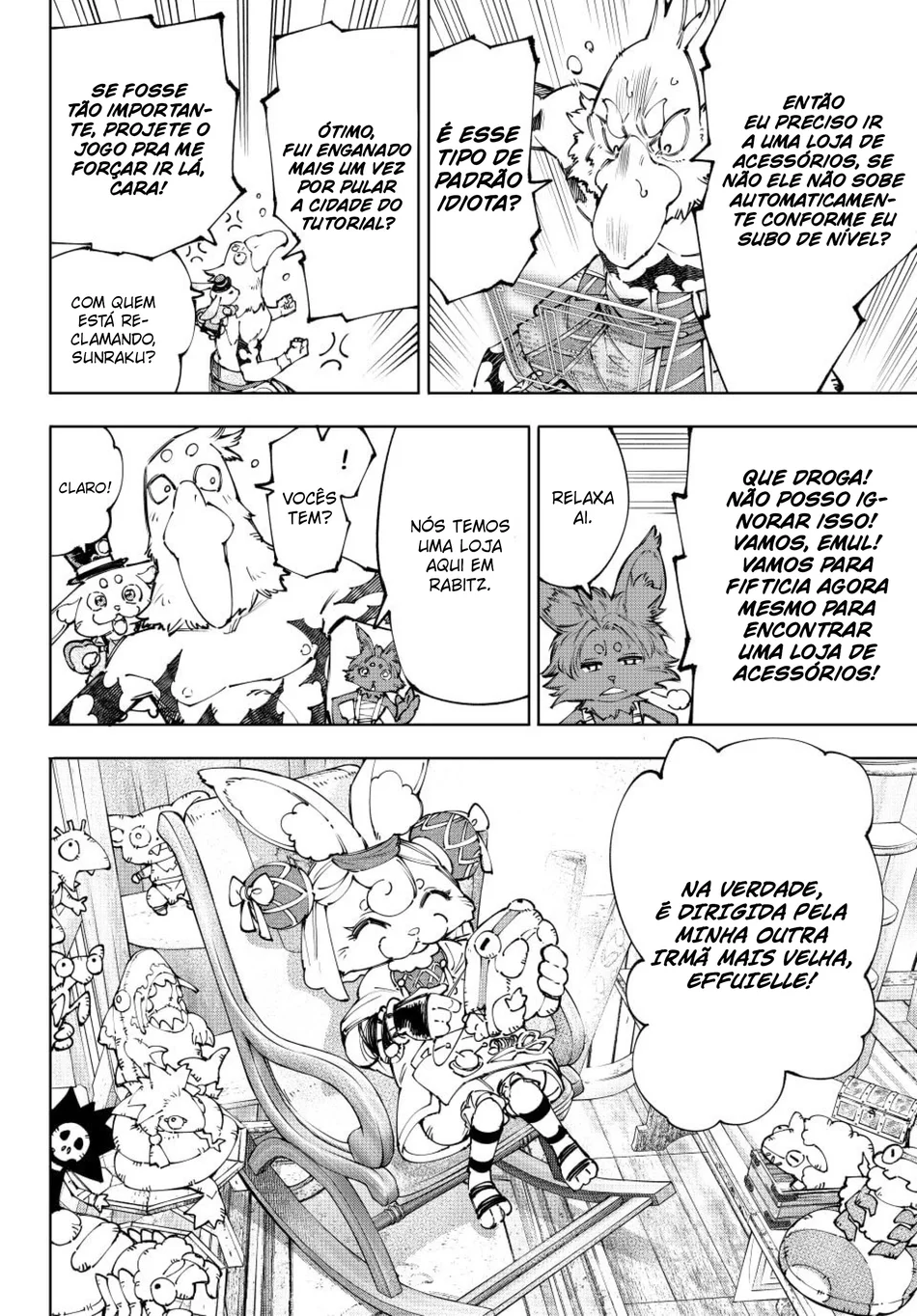 Read Shangri-La Frontier PT-BR Manga Online