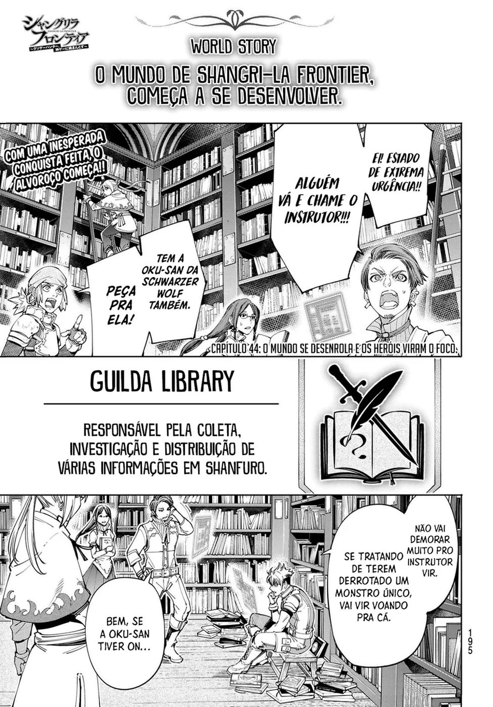 Read Shangri-La Frontier PT-BR Manga Online