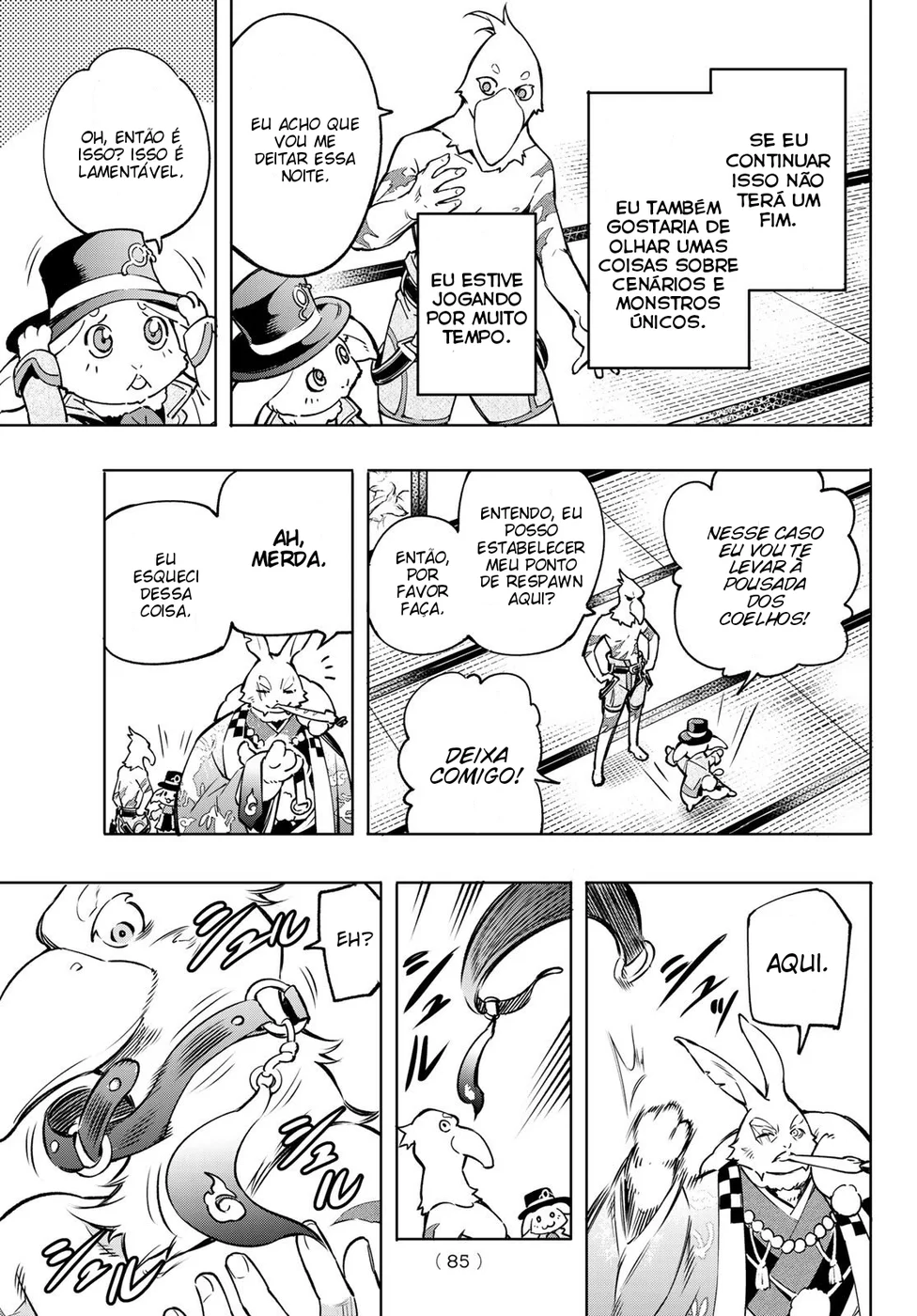 Read Shangri-La Frontier PT-BR Manga Online