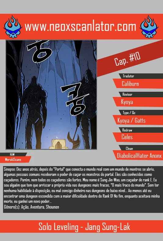 Read Solo Leveling PT-BR Manga Online
