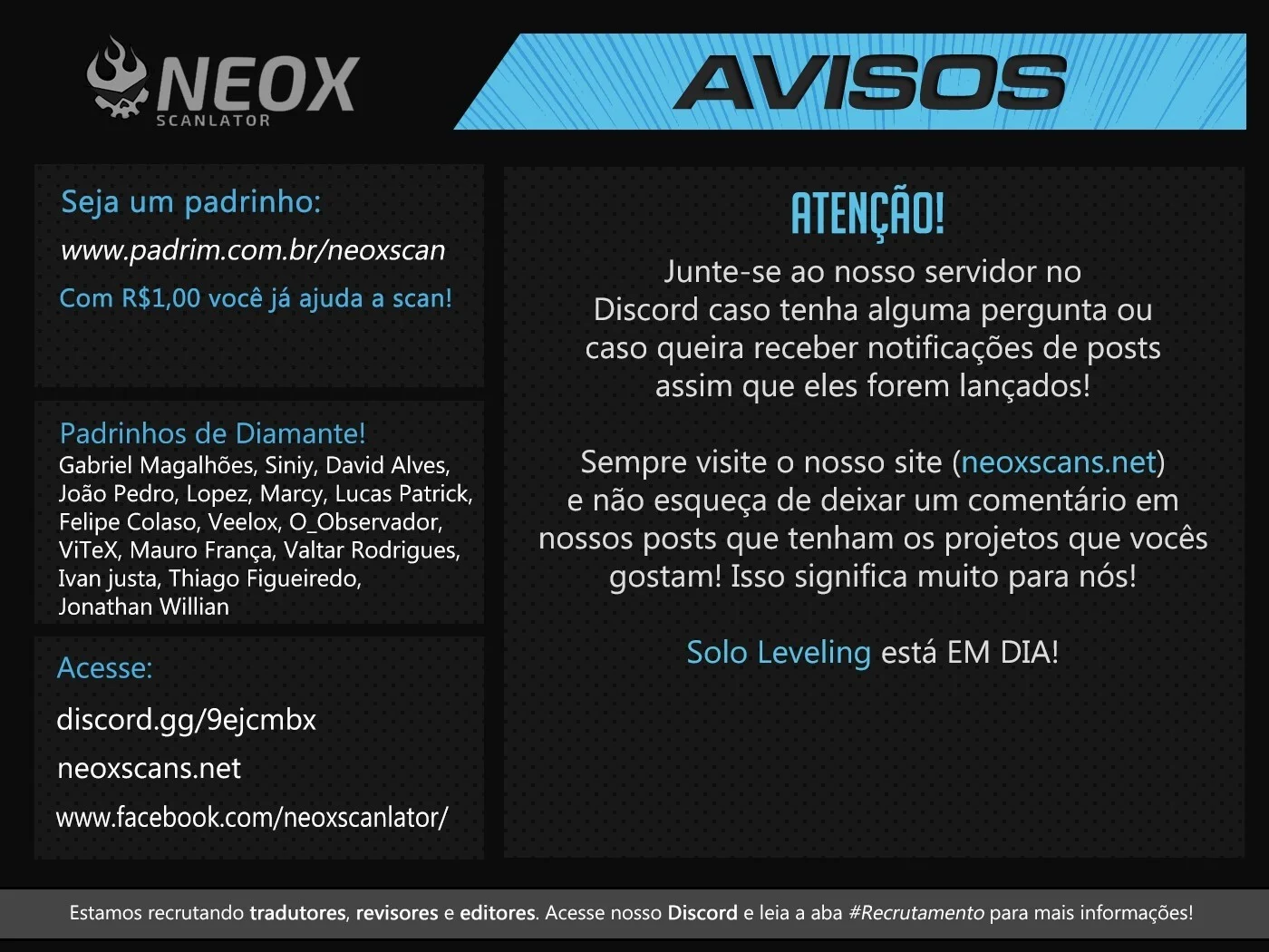 Read Solo Leveling PT-BR Manga Online