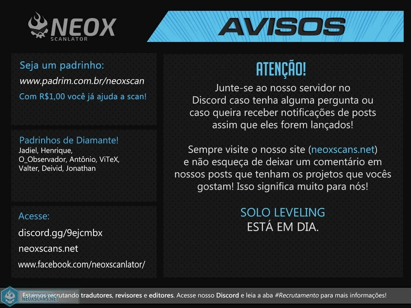 Read Solo Leveling PT-BR Manga Online