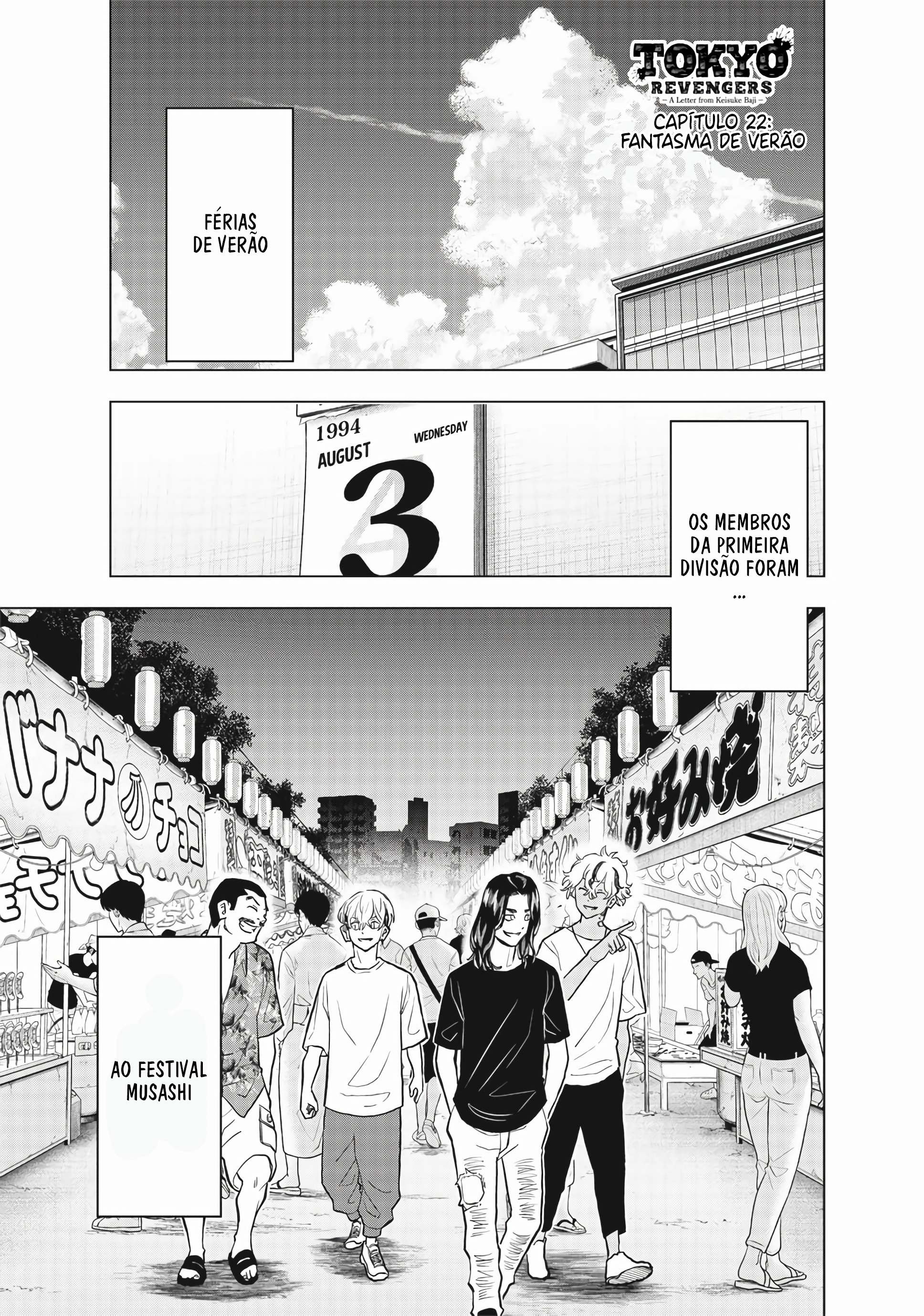 Read Tokyo Revengers A Letter from Keisuke Baji PT-BR Manga Online