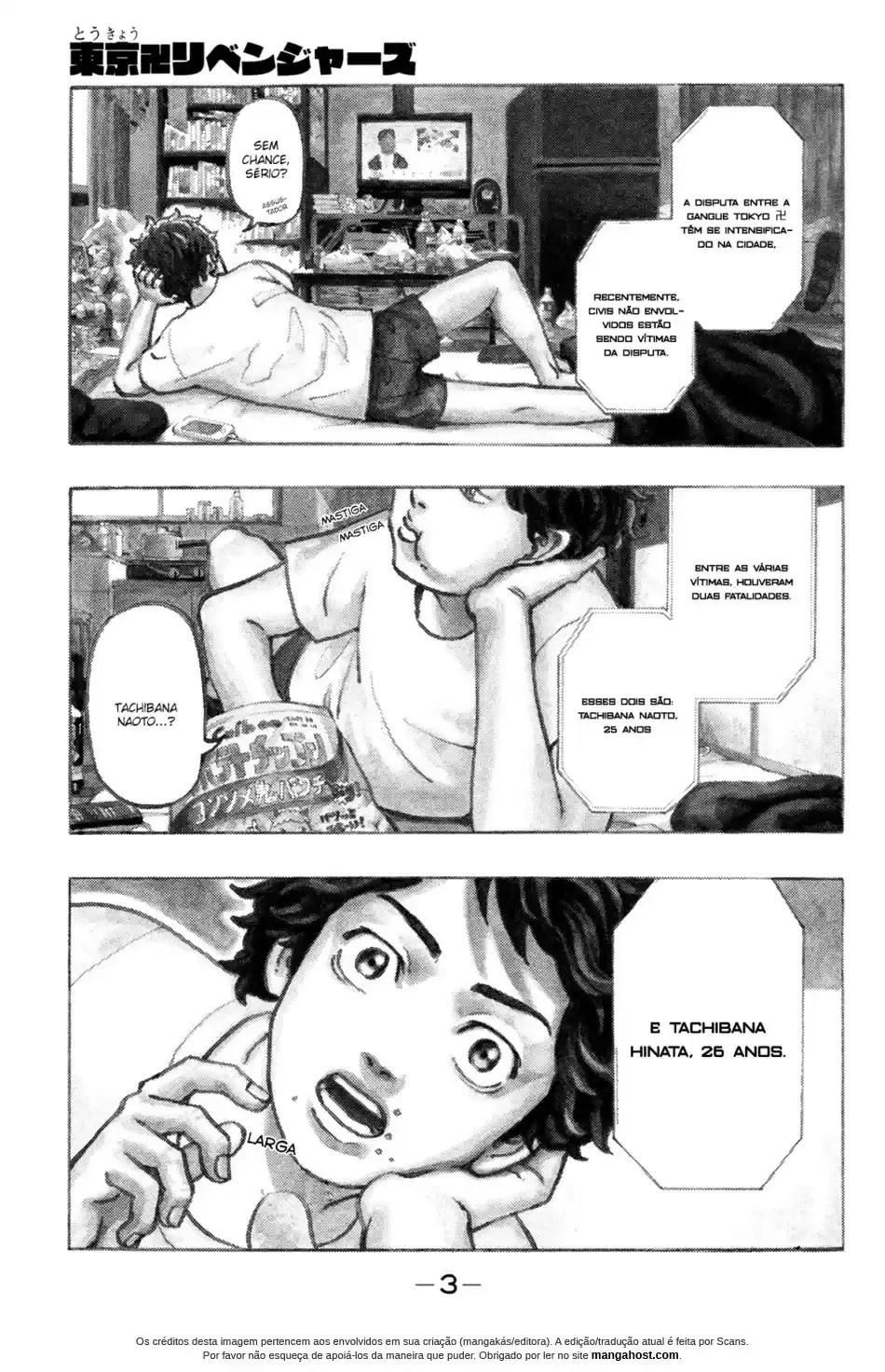 Read Tokyo Revengers PT-BR Manga Online