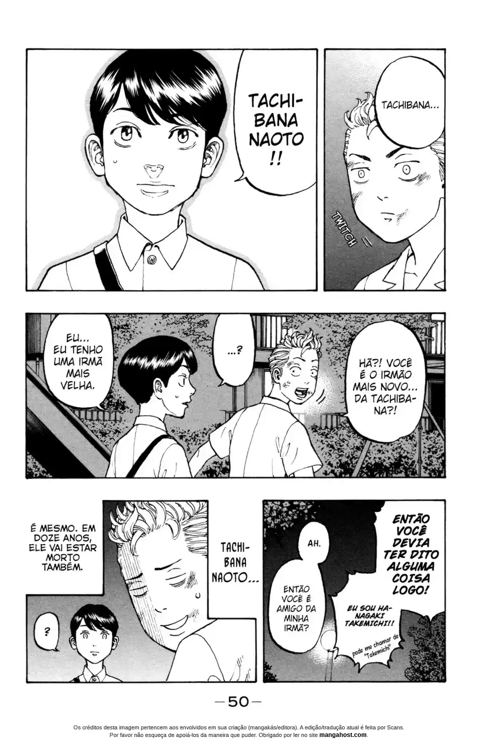 Read Tokyo Revengers PT-BR Manga Online
