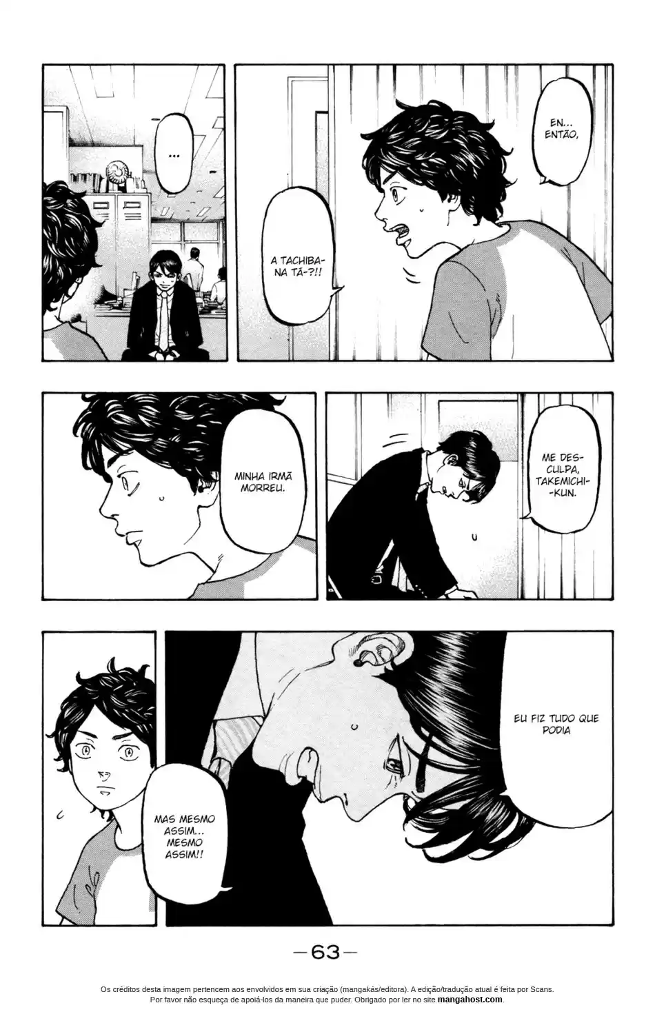 Read Tokyo Revengers PT-BR Manga Online