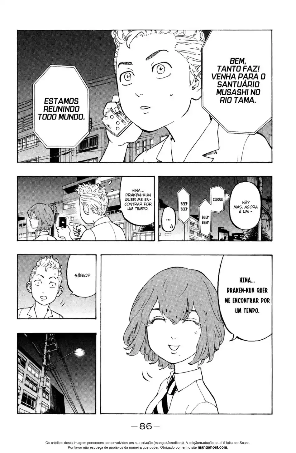 Read Tokyo Revengers PT-BR Manga Online