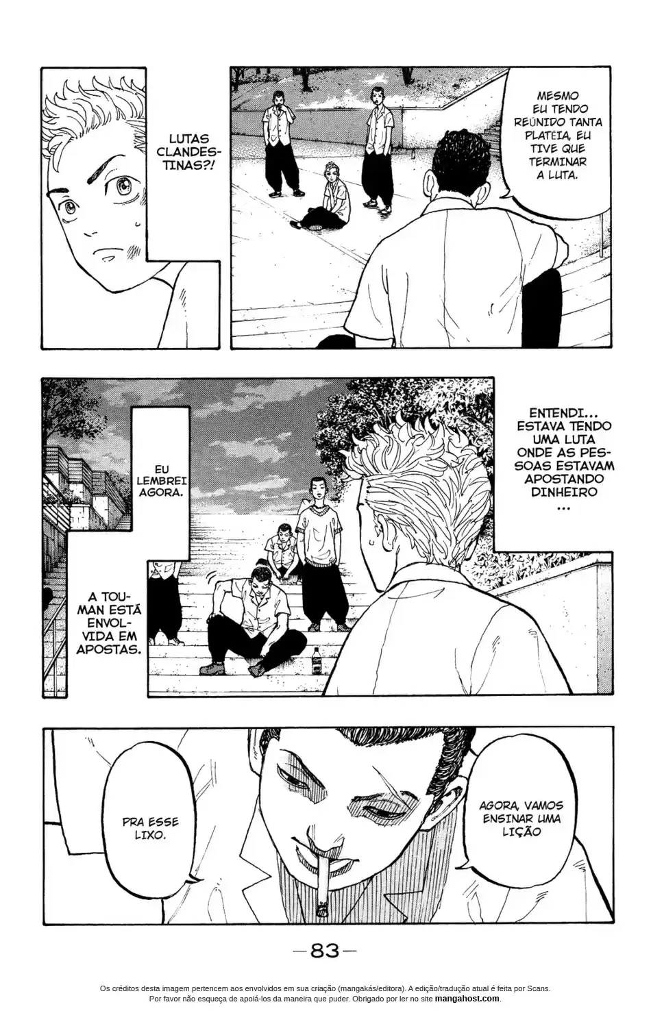 Read Tokyo Revengers PT-BR Manga Online