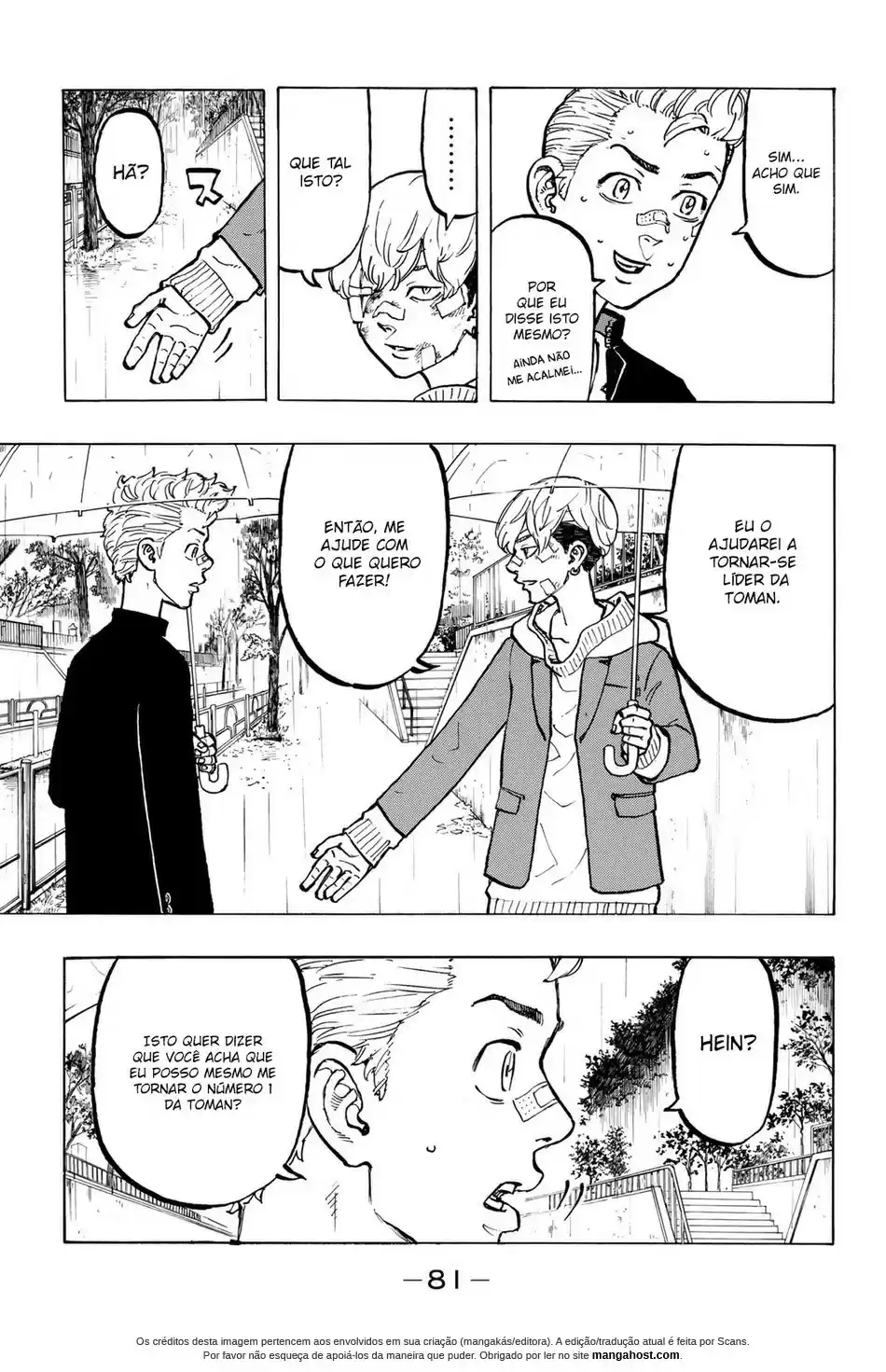 Read Tokyo Revengers PT-BR Manga Online
