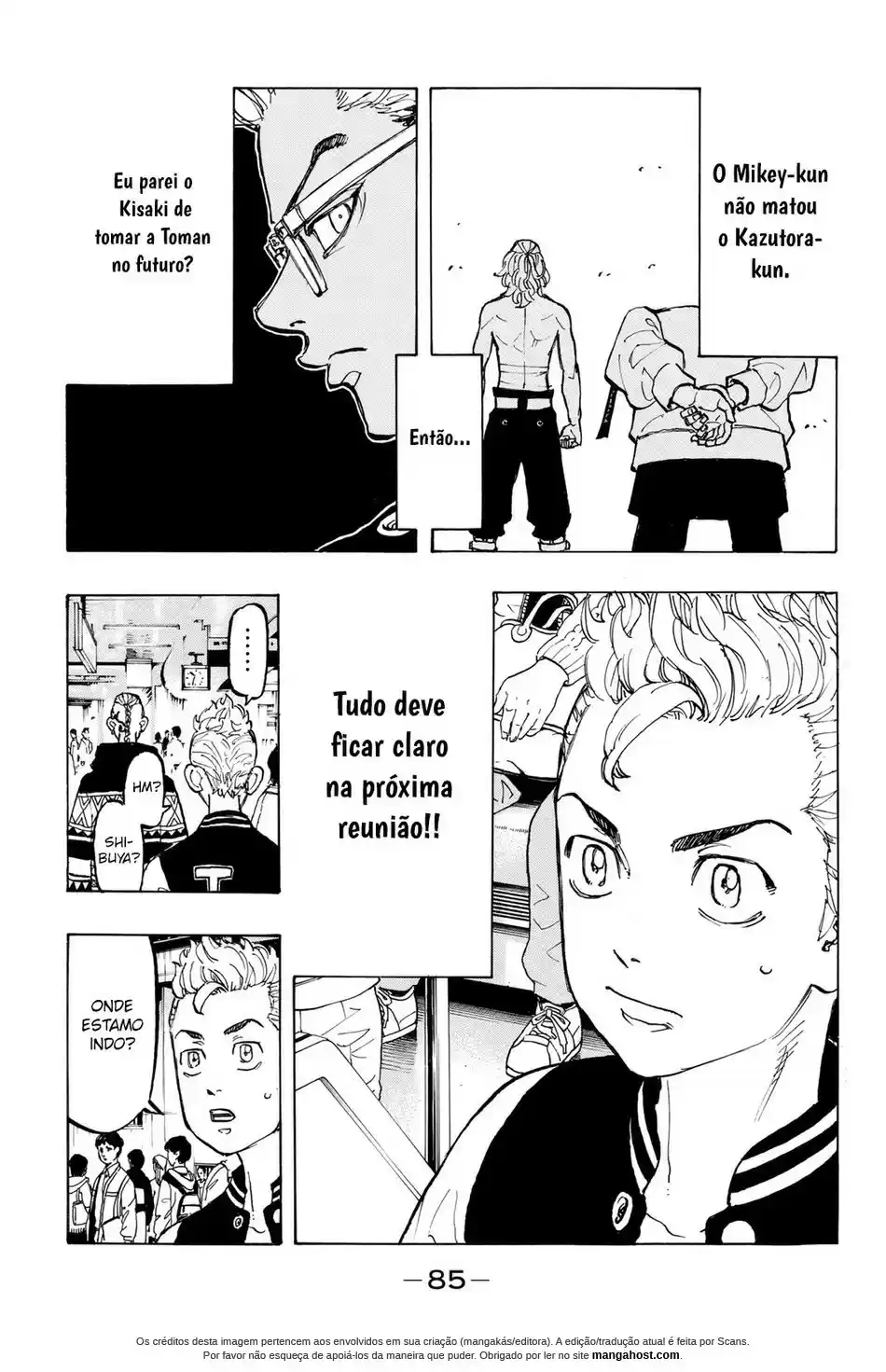 Read Tokyo Revengers PT-BR Manga Online