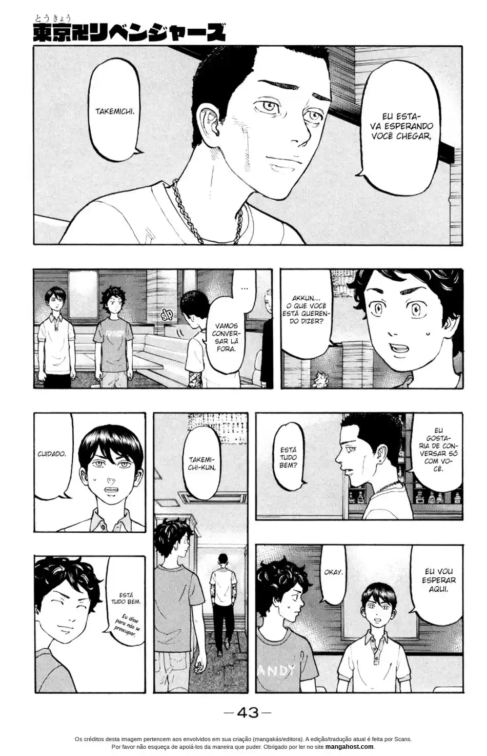 Read Tokyo Revengers PT-BR Manga Online