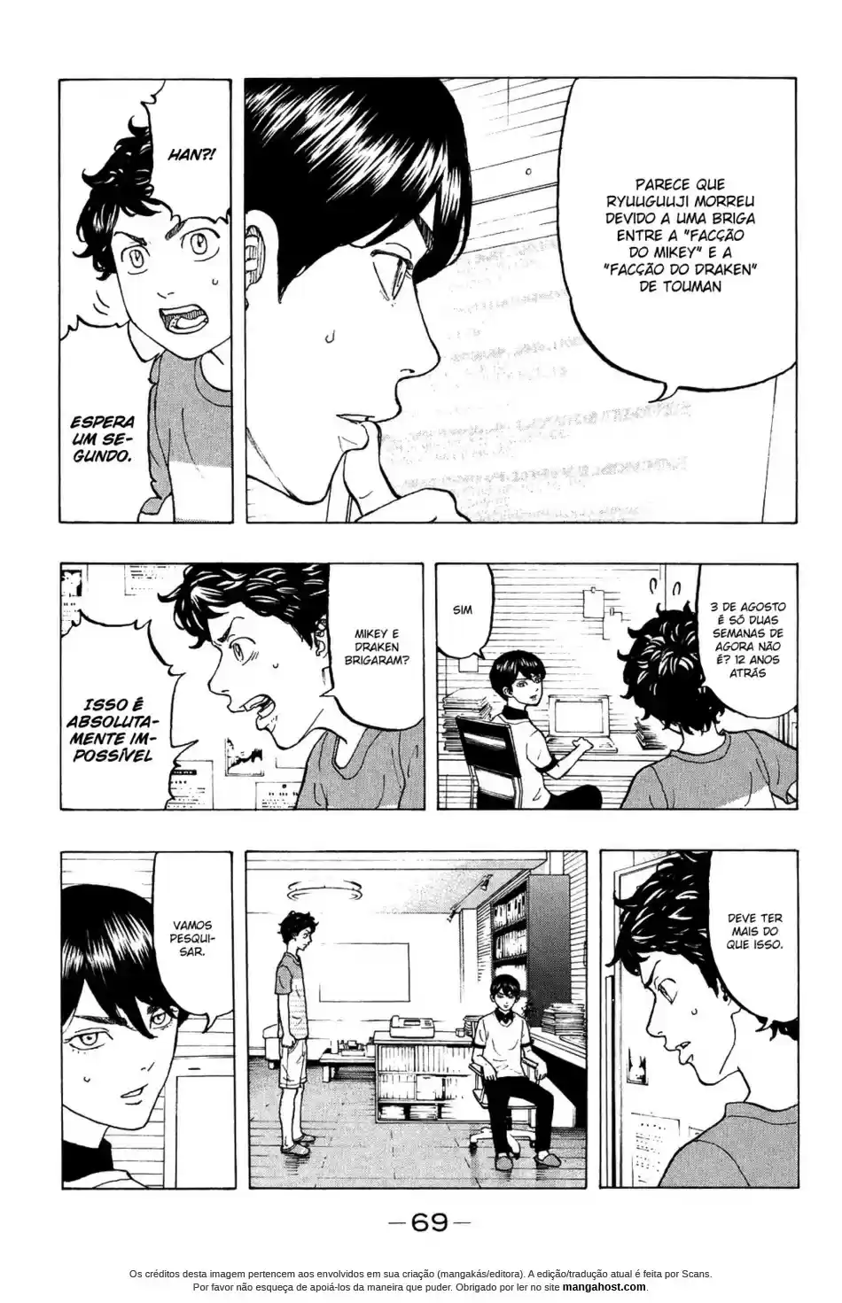 Read Tokyo Revengers PT-BR Manga Online