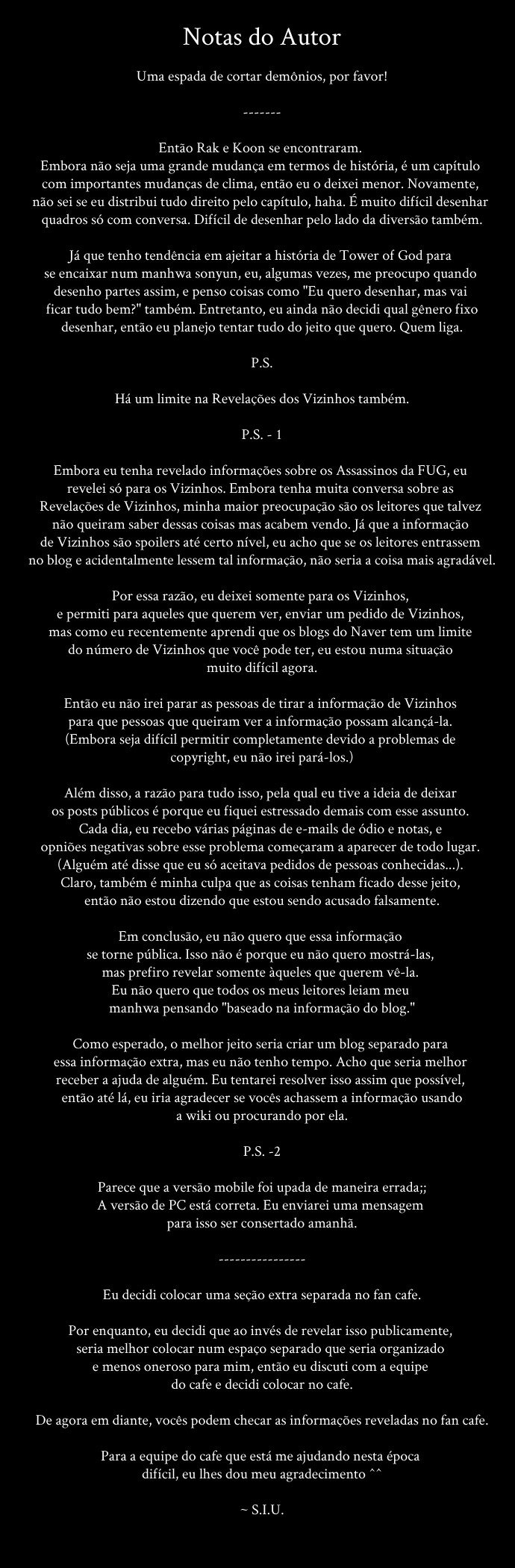 Read Tower of God PT-BR Manga Online