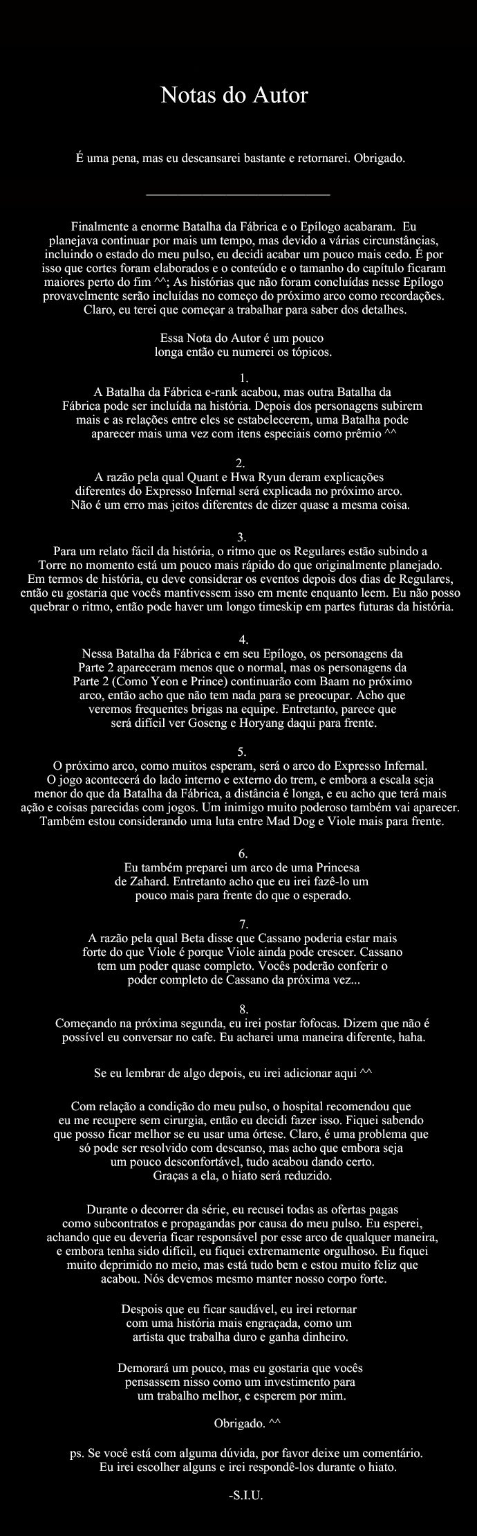 Read Tower of God PT-BR Manga Online