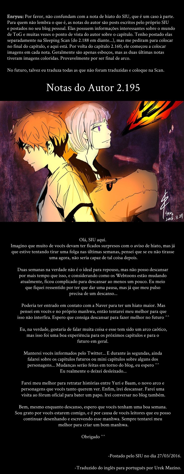 Read Tower of God PT-BR Manga Online