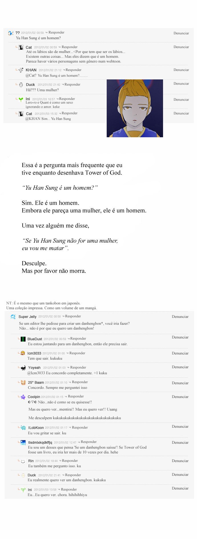 Read Tower of God PT-BR Manga Online