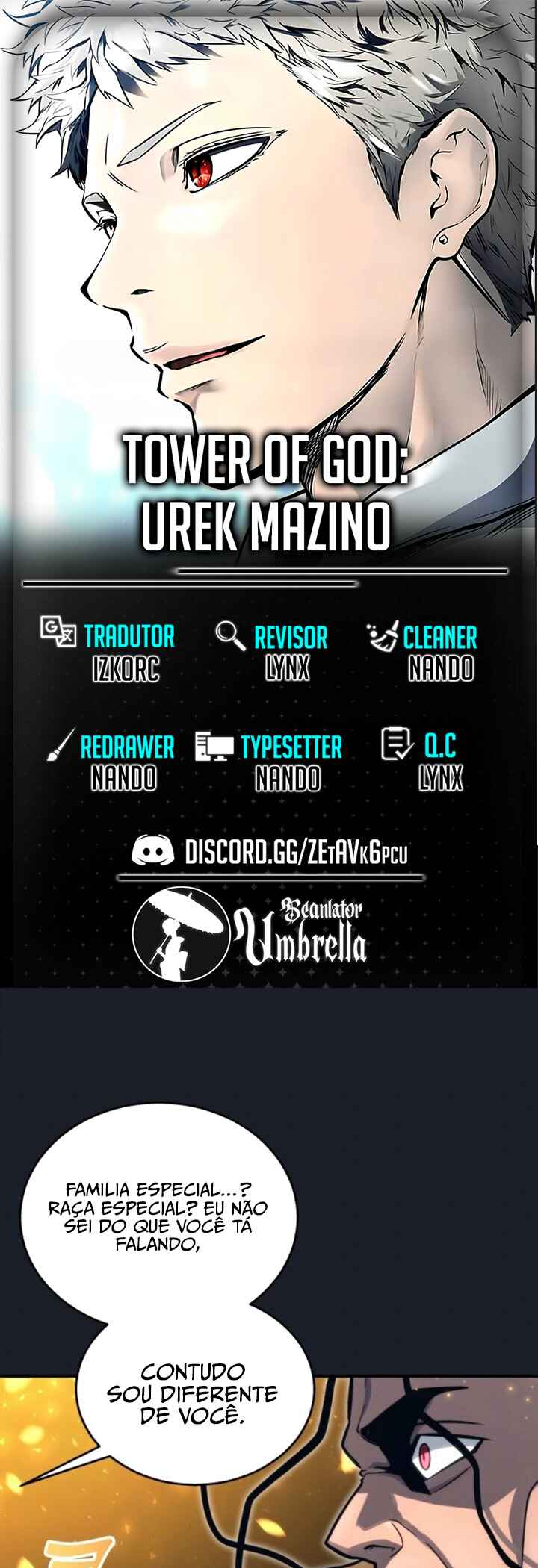 Read Tower of God Urek Mazino PT-BR Manga Online